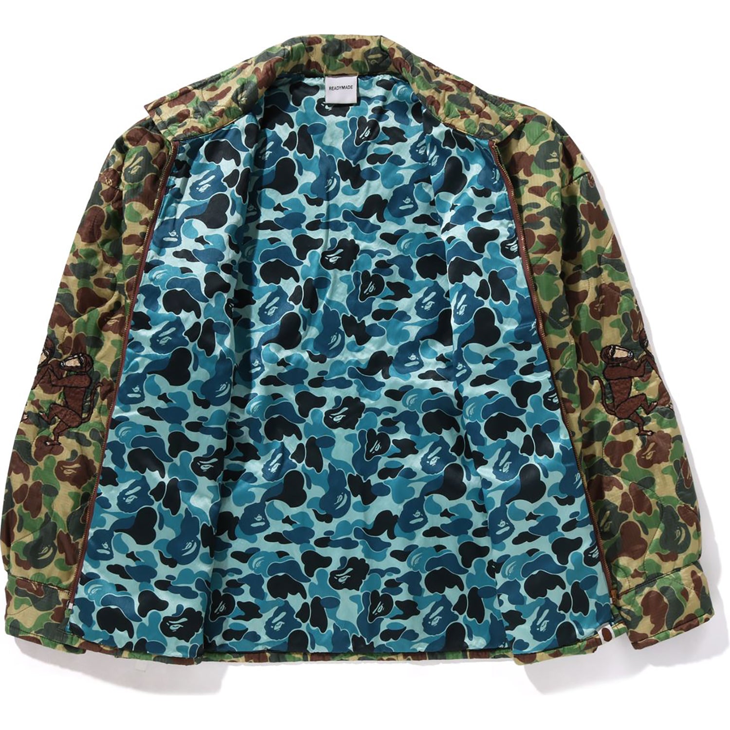 BAPE X READYMADE ABC CAMO VIETNAM JACKET MENS – Image 3