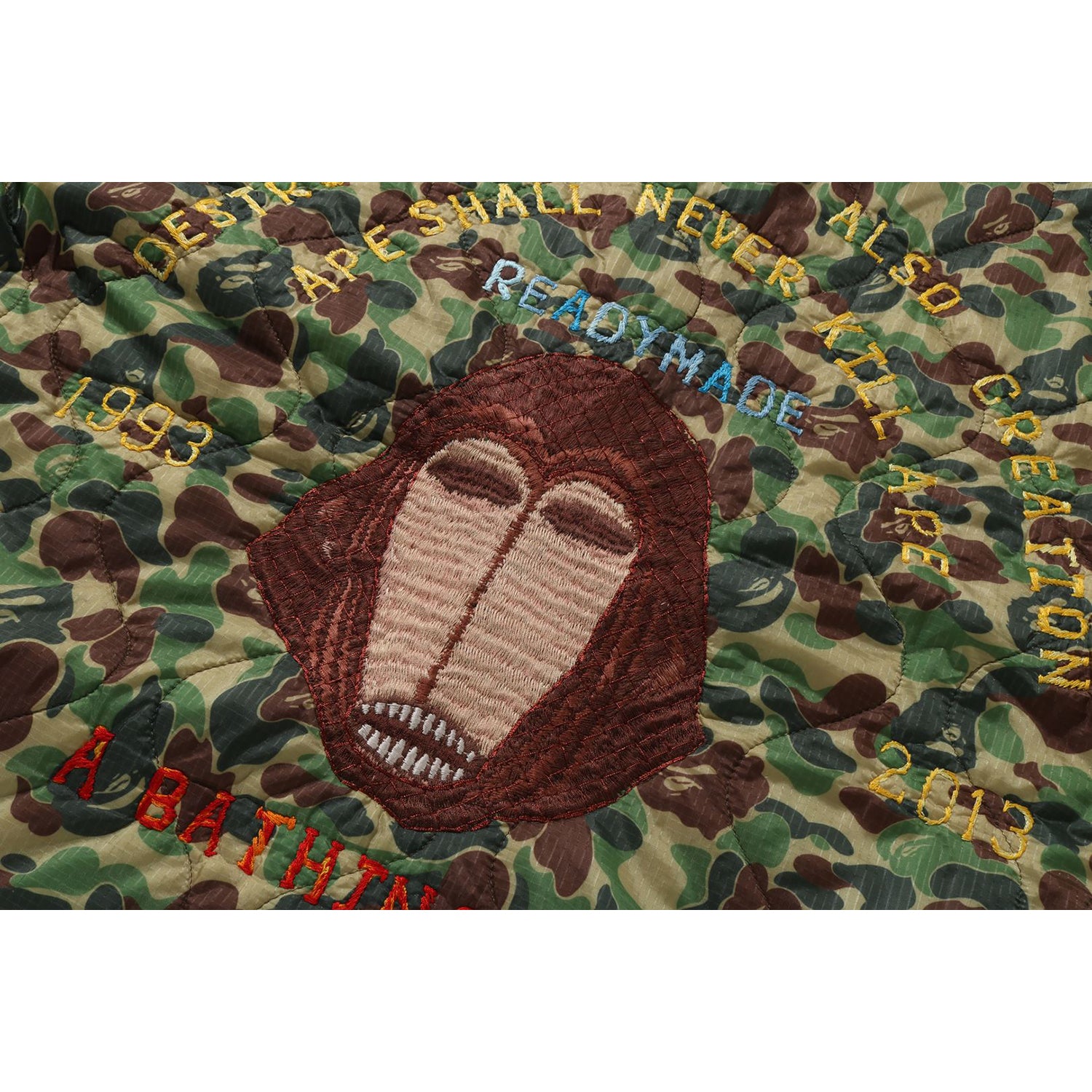 BAPE X READYMADE ABC CAMO VIETNAM JACKET MENS – Image 6