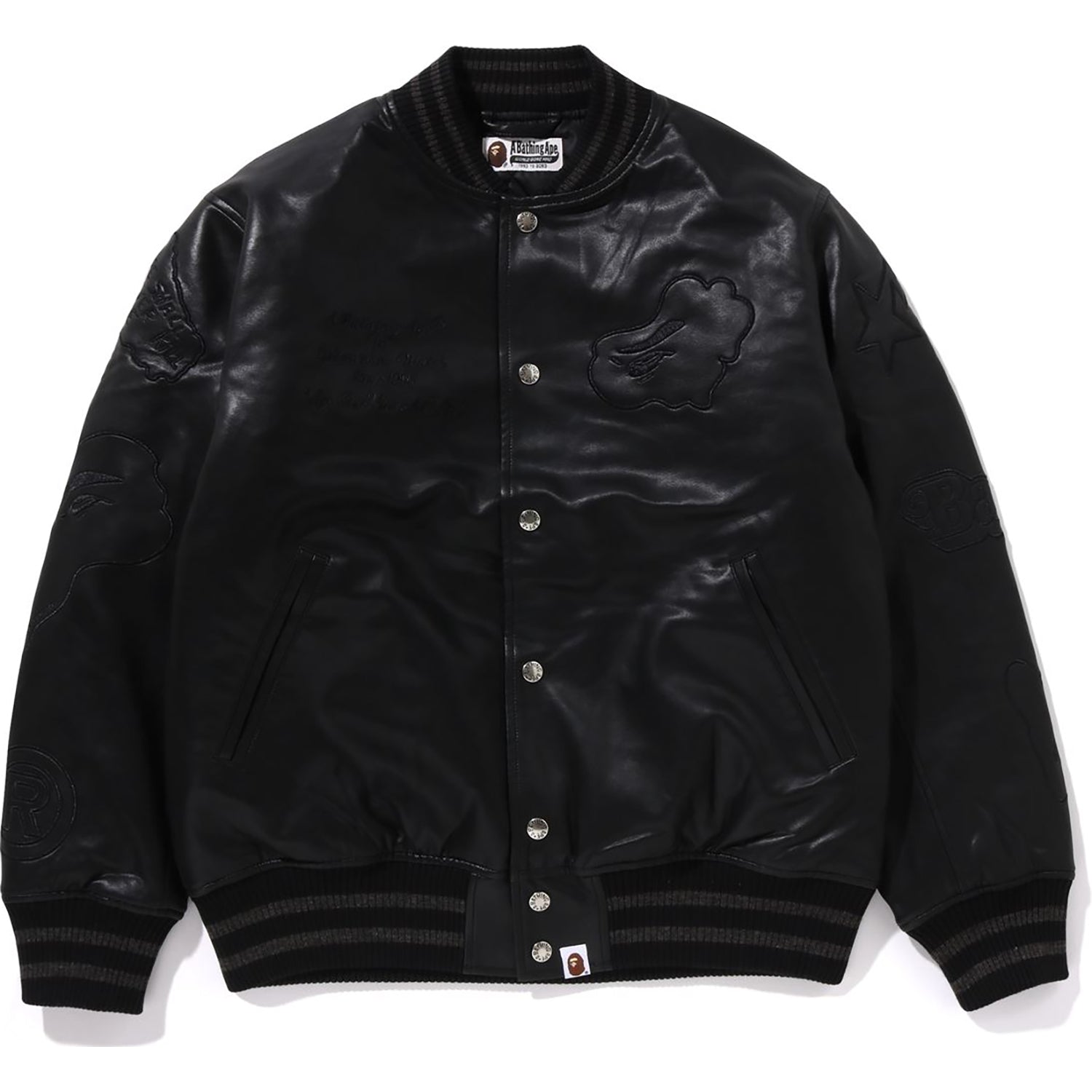 MULTI LOGO VARSITY JACKET LADIES – Image 1