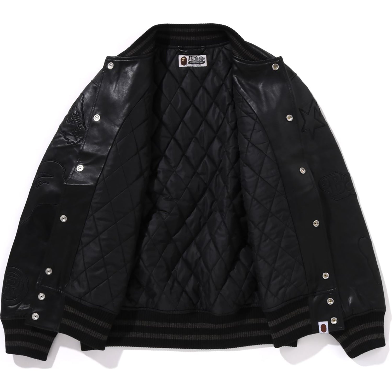 MULTI LOGO VARSITY JACKET LADIES – Image 3