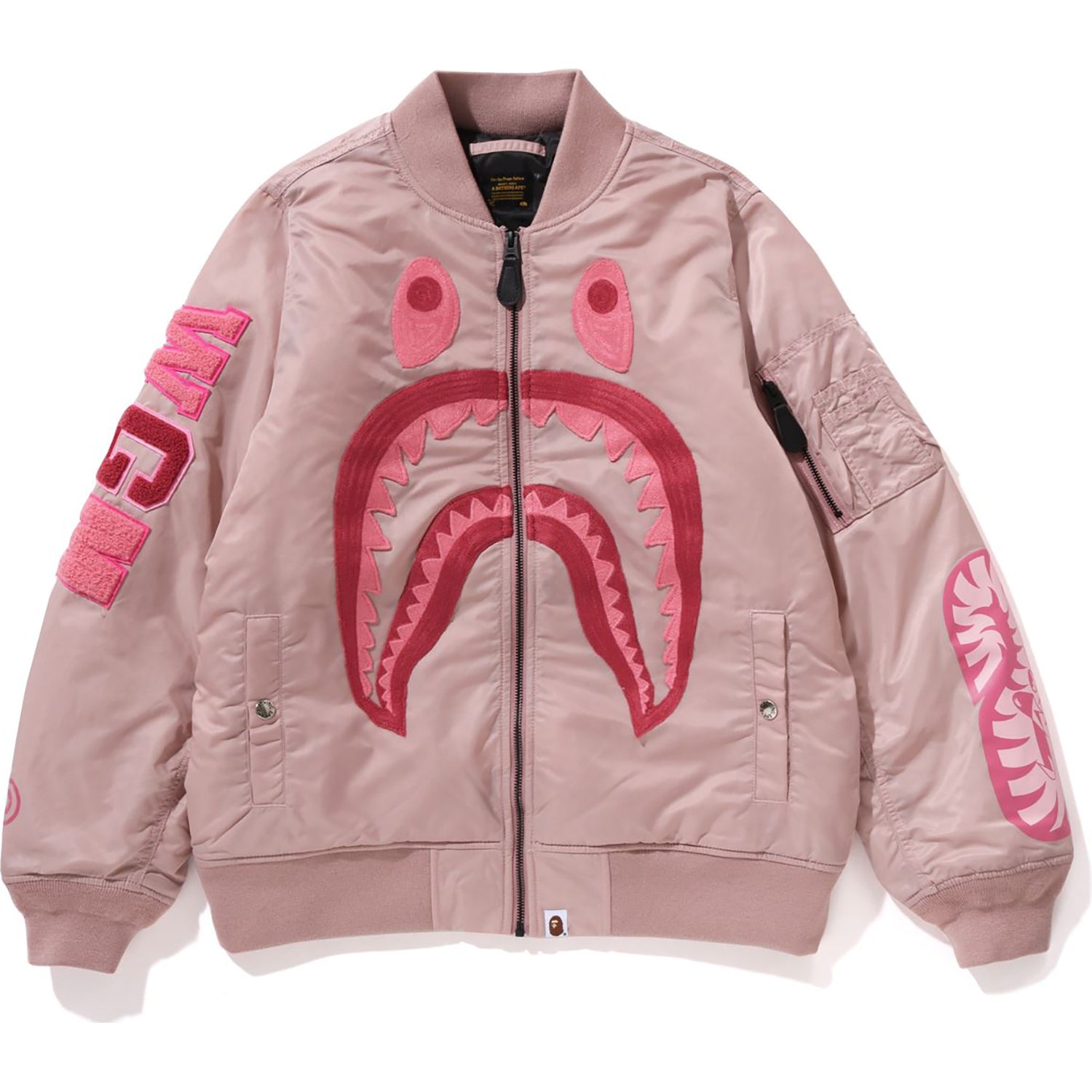 SHARK NYLON TWILL MA-1 LADIES – Image 1