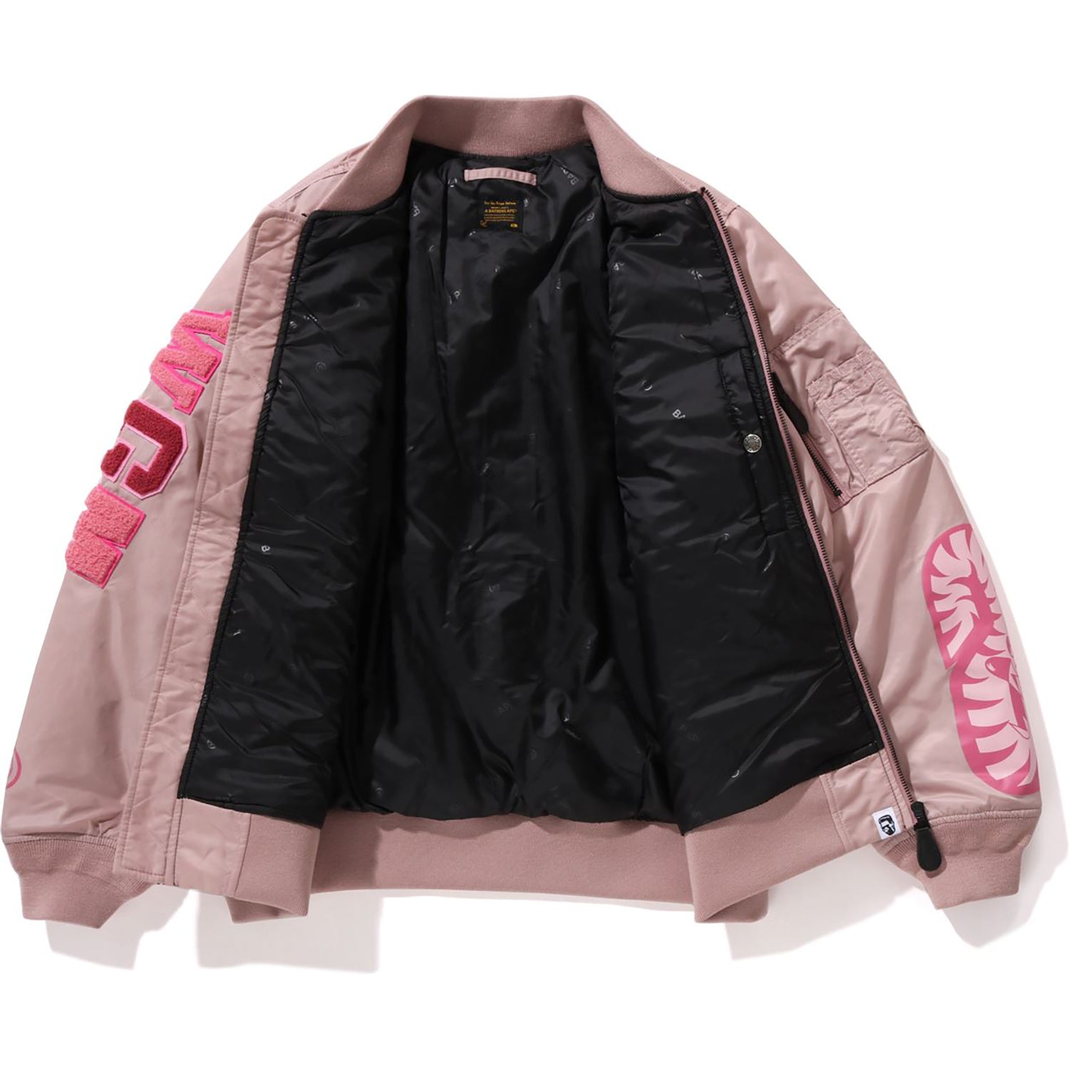 SHARK NYLON TWILL MA-1 LADIES – Image 3