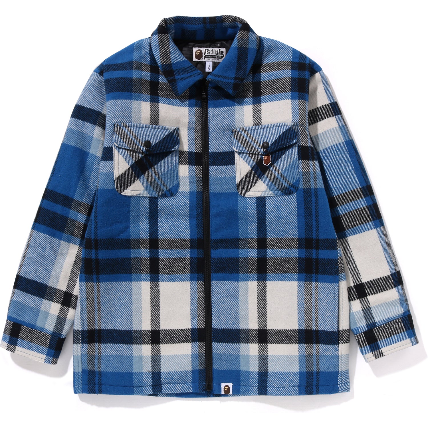 BAPE CHECK JACKET JR KIDS – Image 1