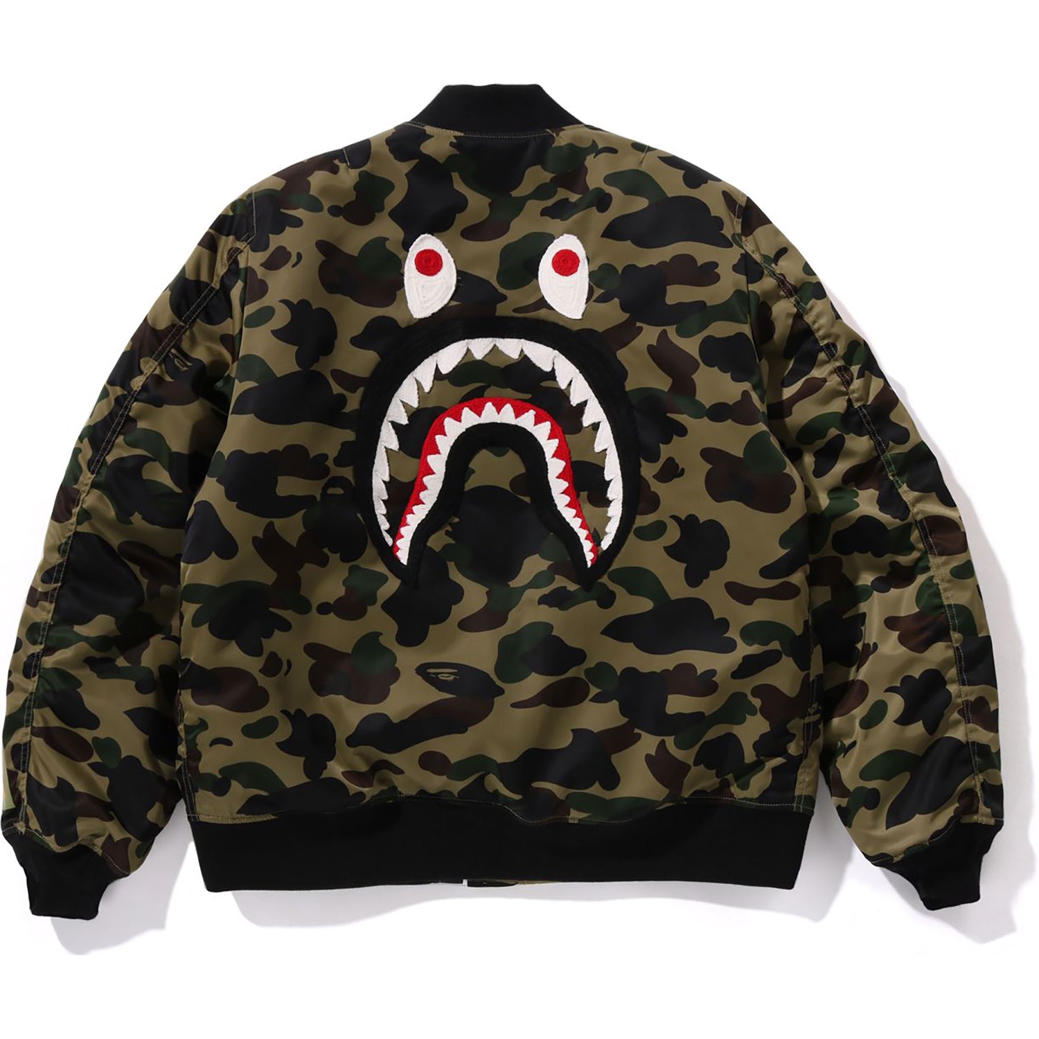 1ST CAMO SHARK MA-1 JACKET MENS – Image 2