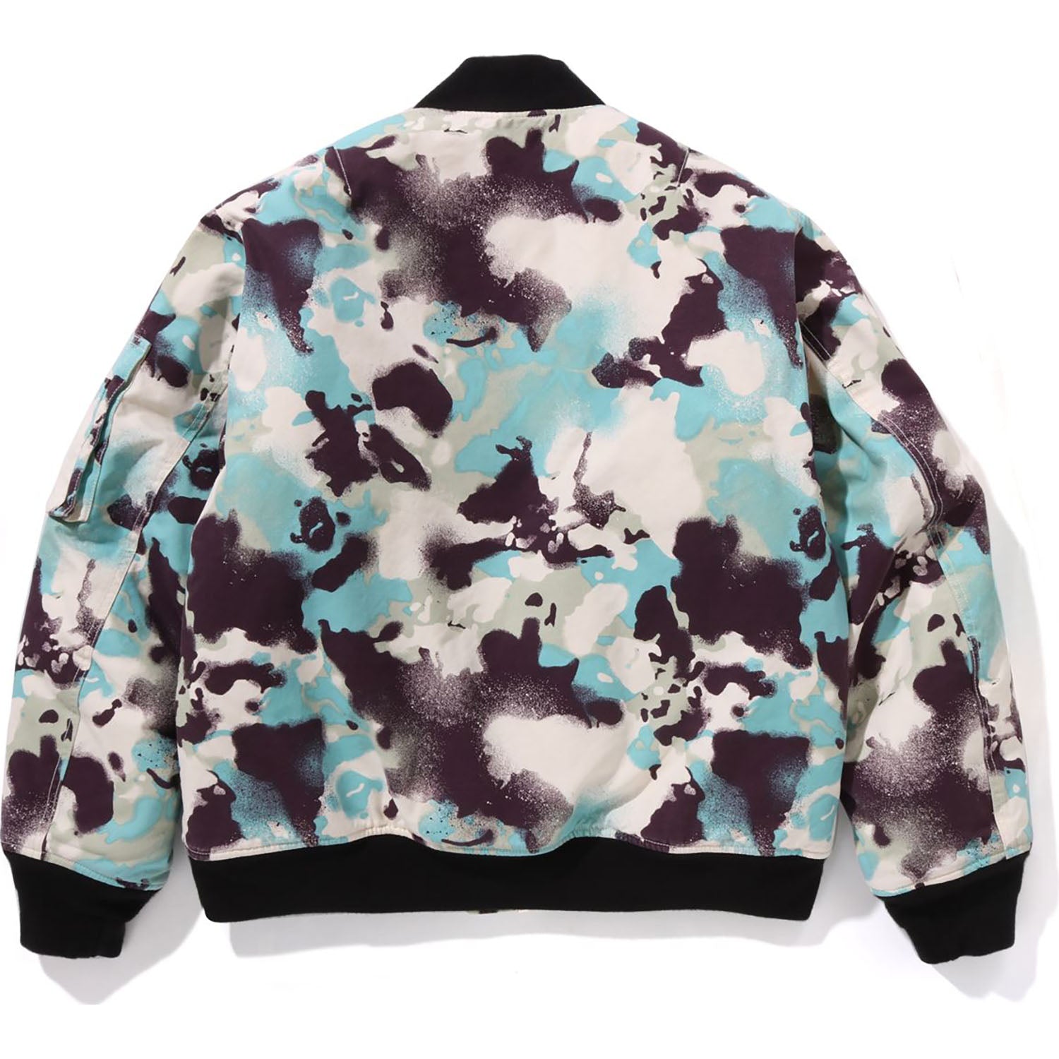 MAP CAMO BOMBER JACKET MENS – Image 2