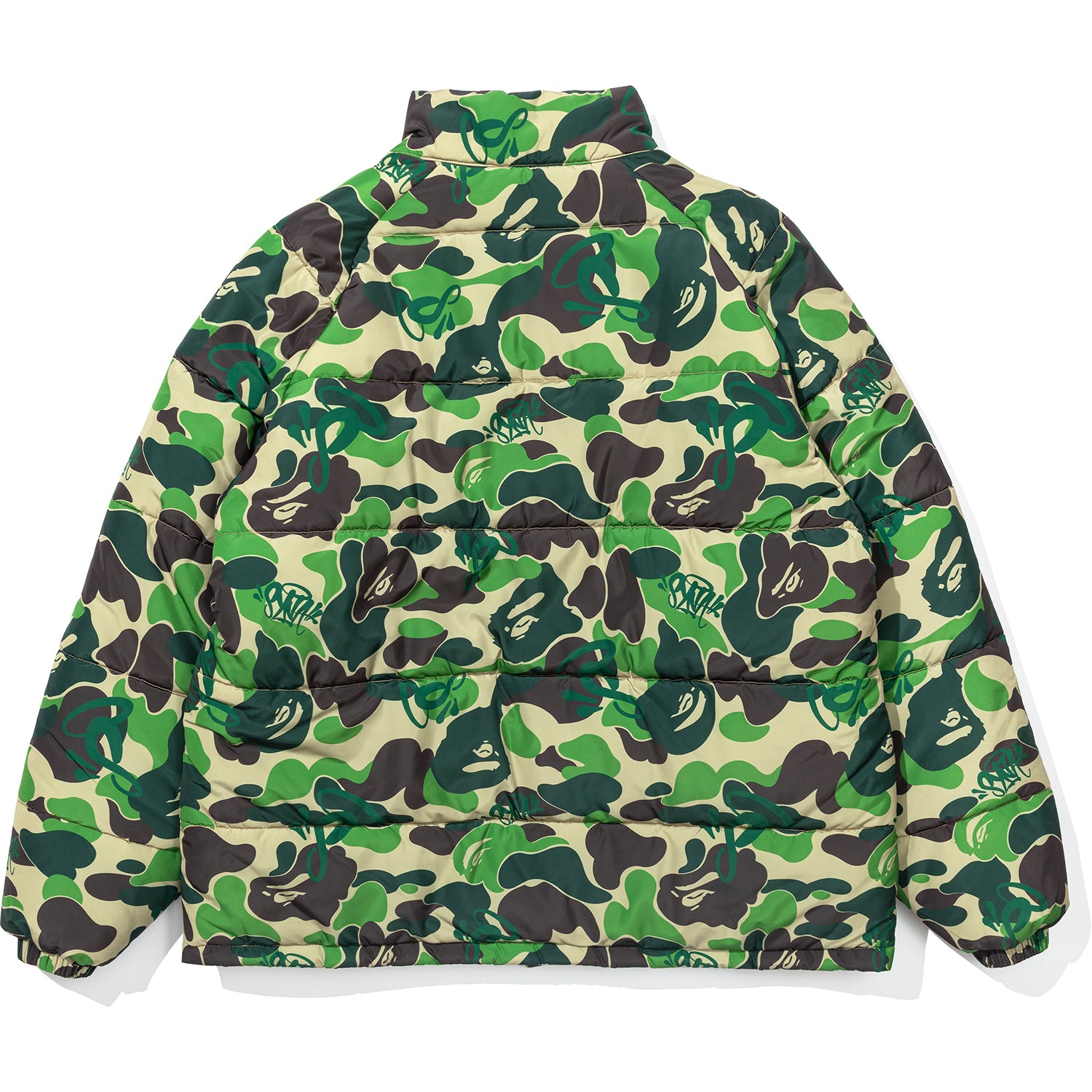 BAPE X SPOTIFY BY CENTRAL CEE CAMO PUFFER JACKET MENS – Image 4