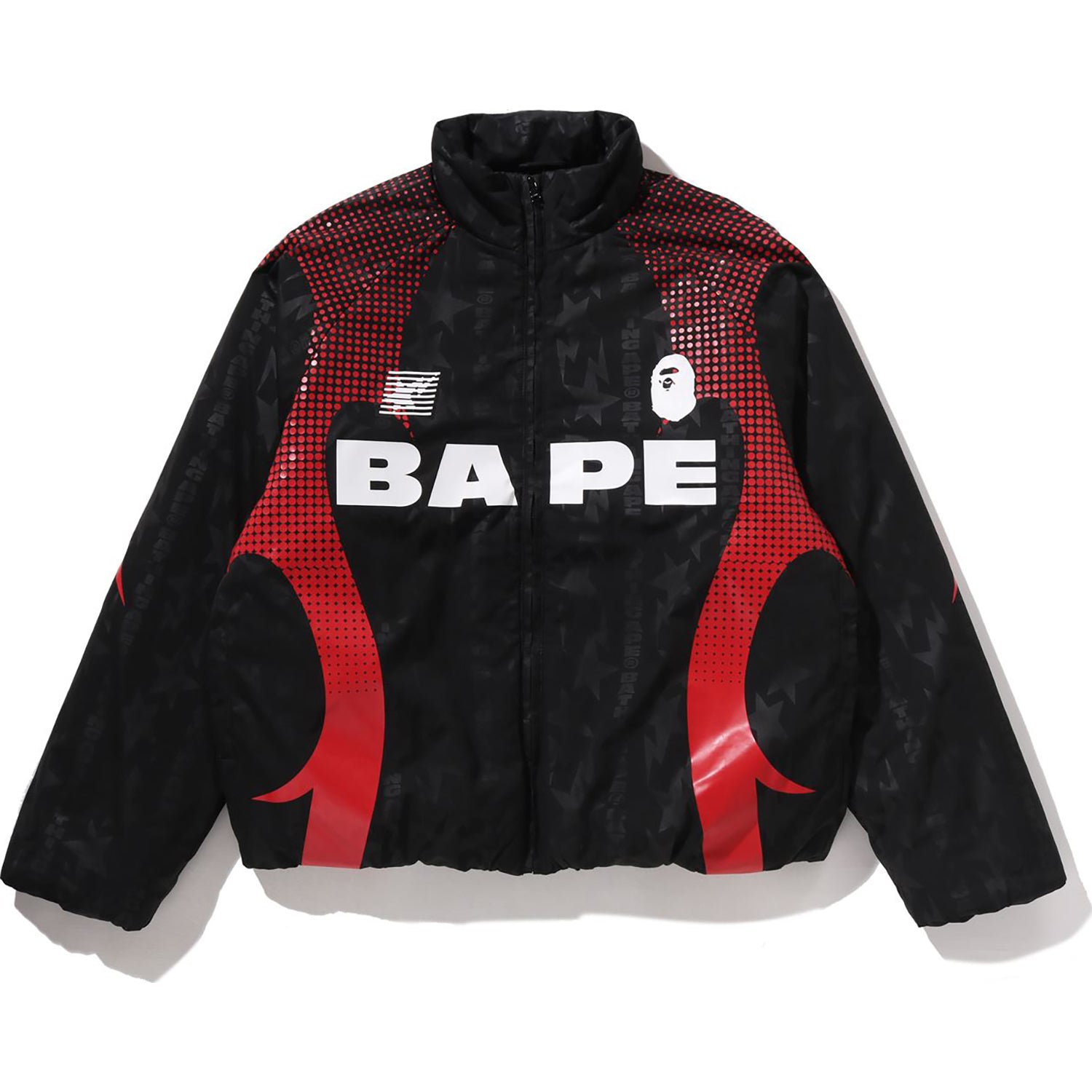 ABA FRAME MONOGRAM JACQUARD MULTI LOGO PADDED JACKET MENS – Image 1