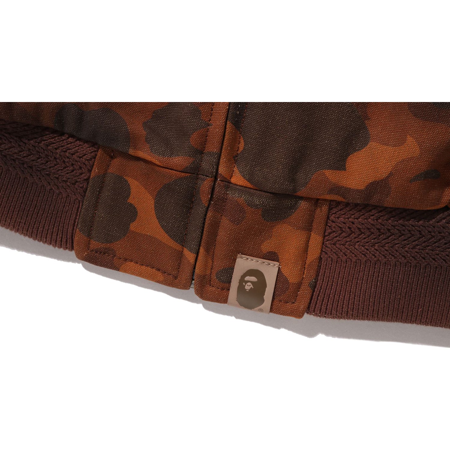 SOLID 1ST CAMO REVERSIBLE SHARK ZIP HEAVY JACKET MENS – Image 8