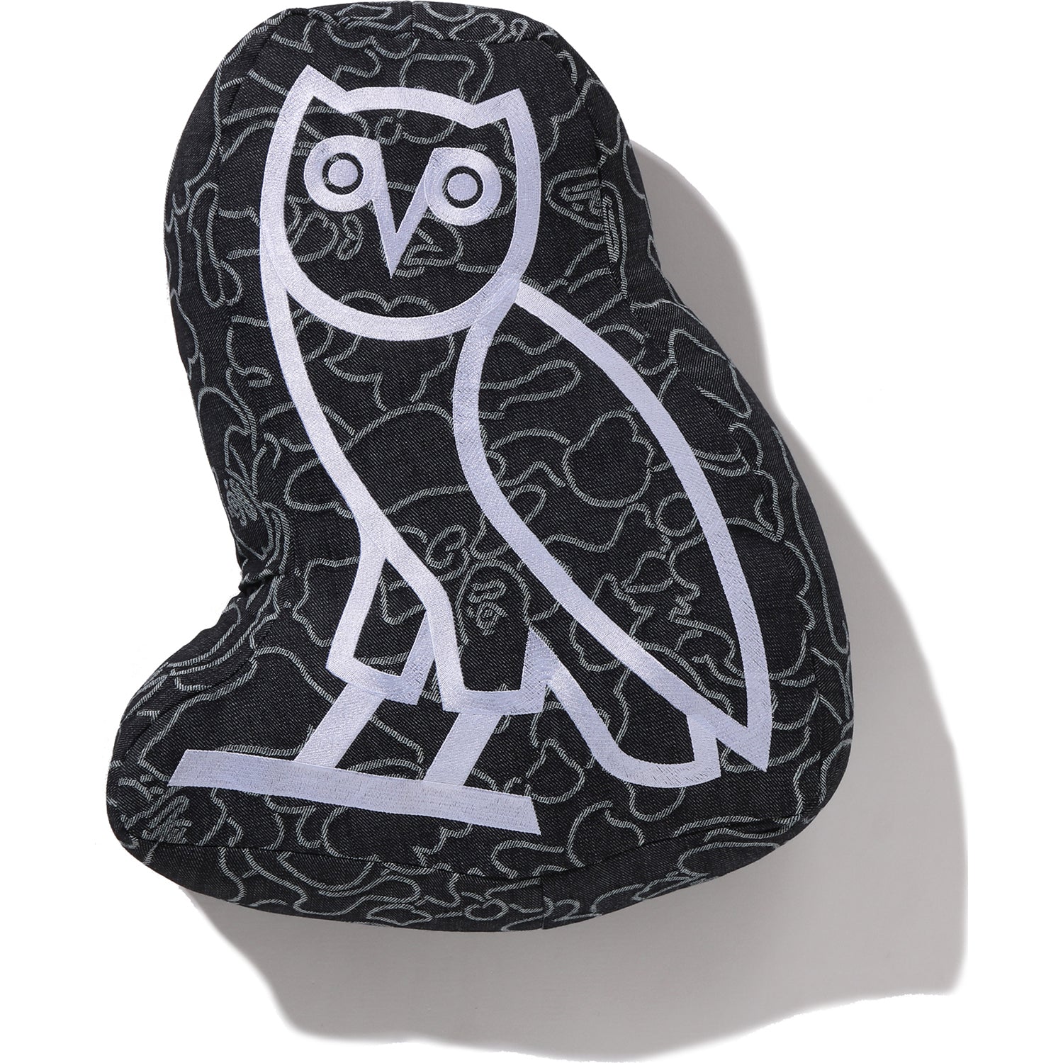 BAPE X OVO NEON 1ST CAMO JACQUARD DENIM CUSHION – Image 1