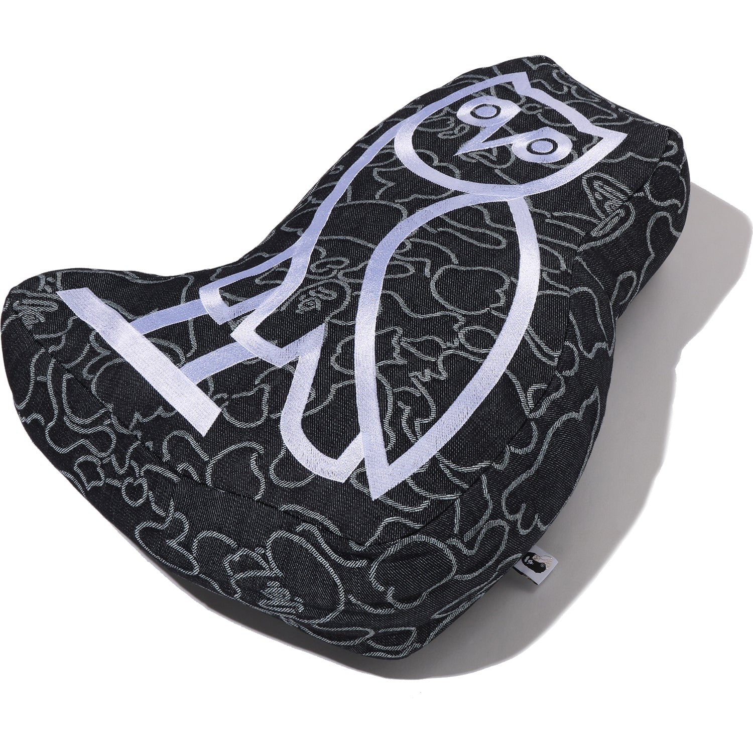BAPE X OVO NEON 1ST CAMO JACQUARD DENIM CUSHION – Image 2