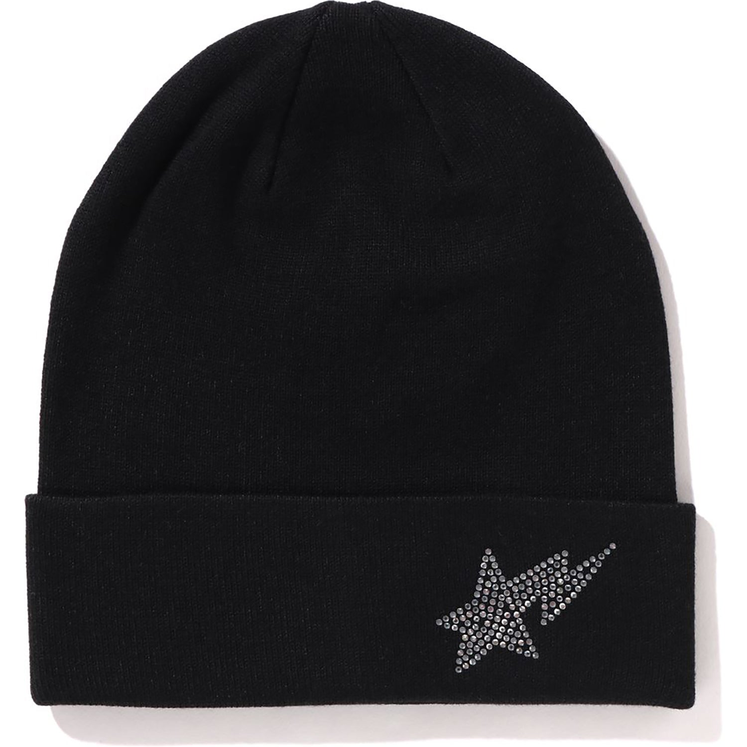 SIDE CRYSTAL STA KNIT CAP LADIES – Image 1