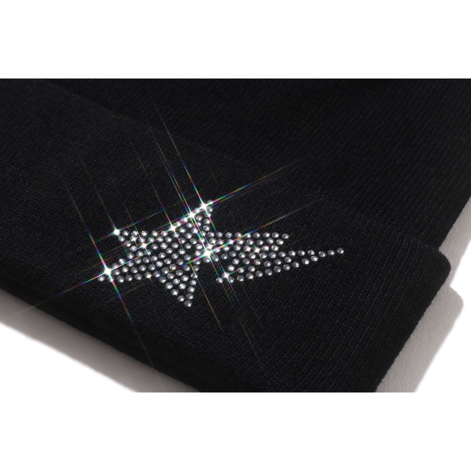 SIDE CRYSTAL STA KNIT CAP LADIES – Image 3