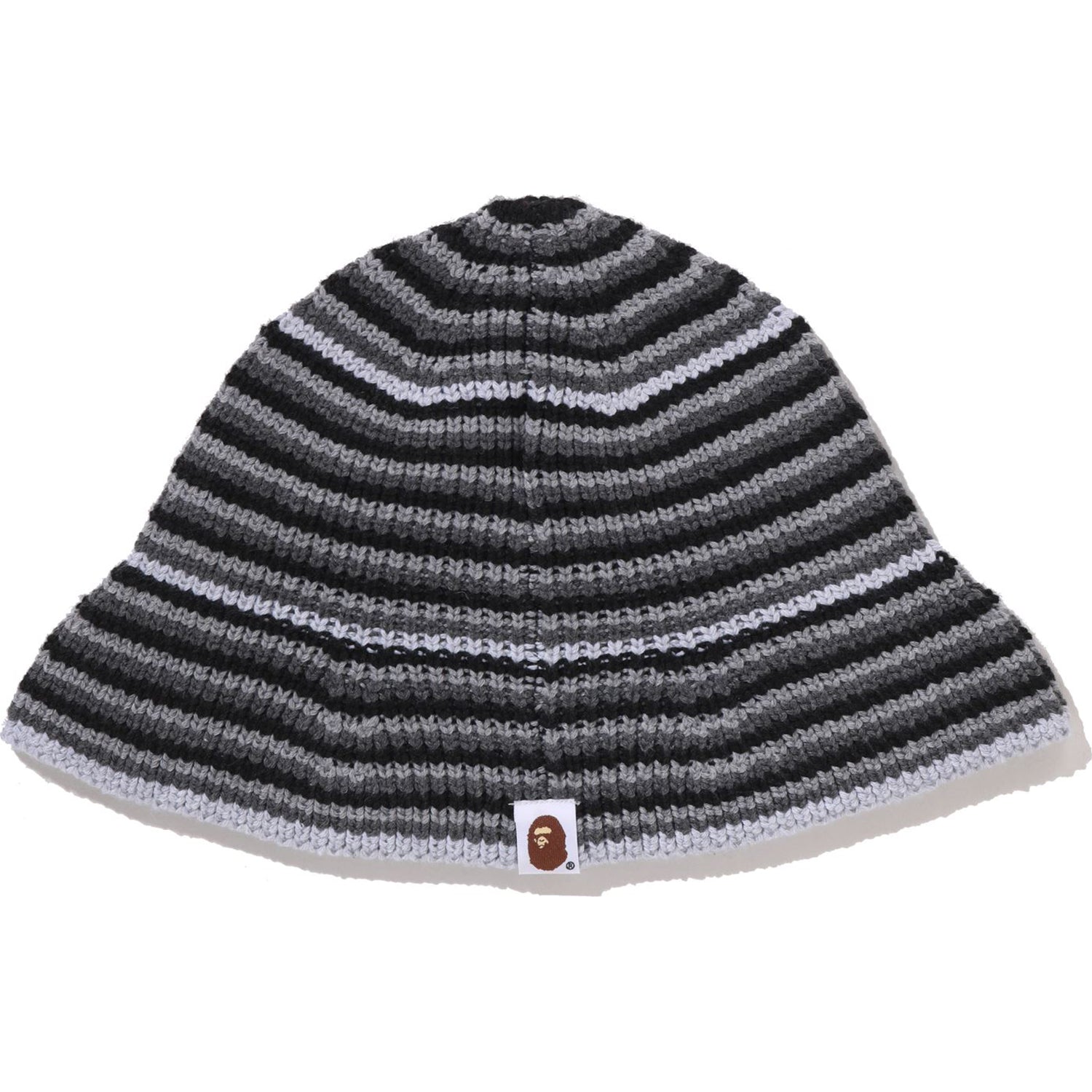 APE HEAD ONE POINT STRIPE KNIT HAT MENS – Image 2