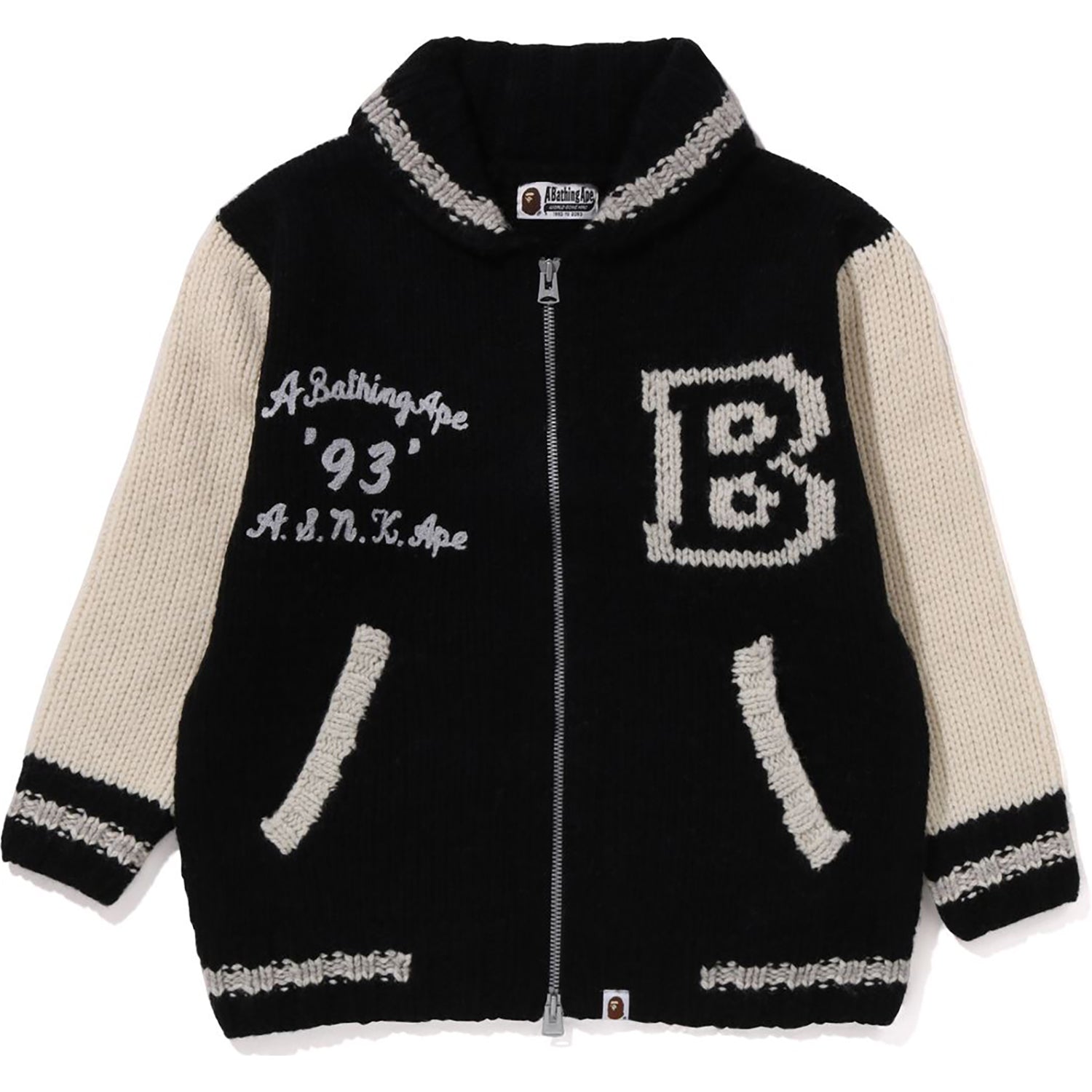 A BATHING APE COWICHAN CARDIGAN LADIES – Image 1