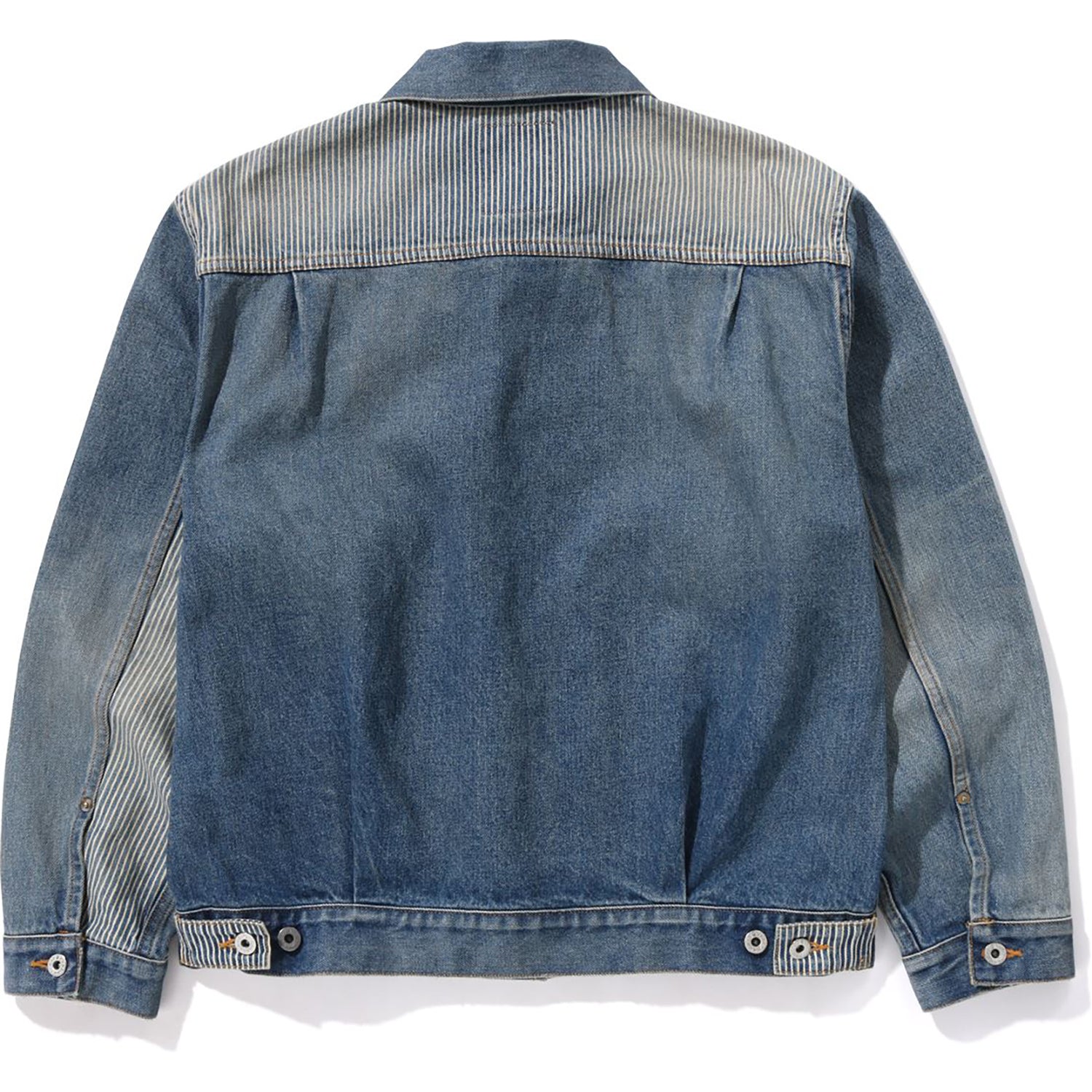 BAPE X SEAN WOTHERSPOON EMBROIDERY DENIM JACKET MENS – Image 2