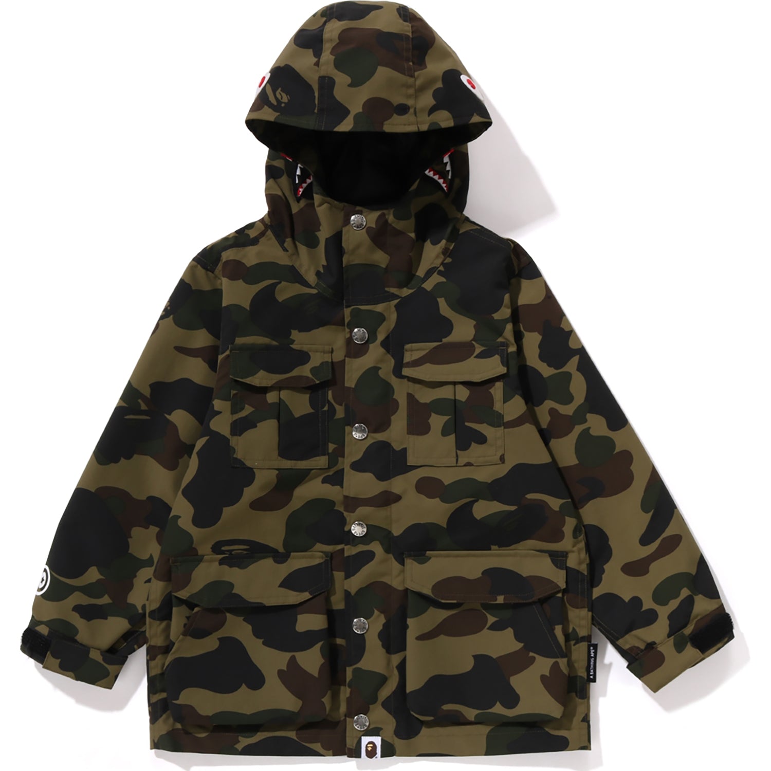 1ST CAMO SHARK MOUNTAIN JACKET KIDS – Image 1