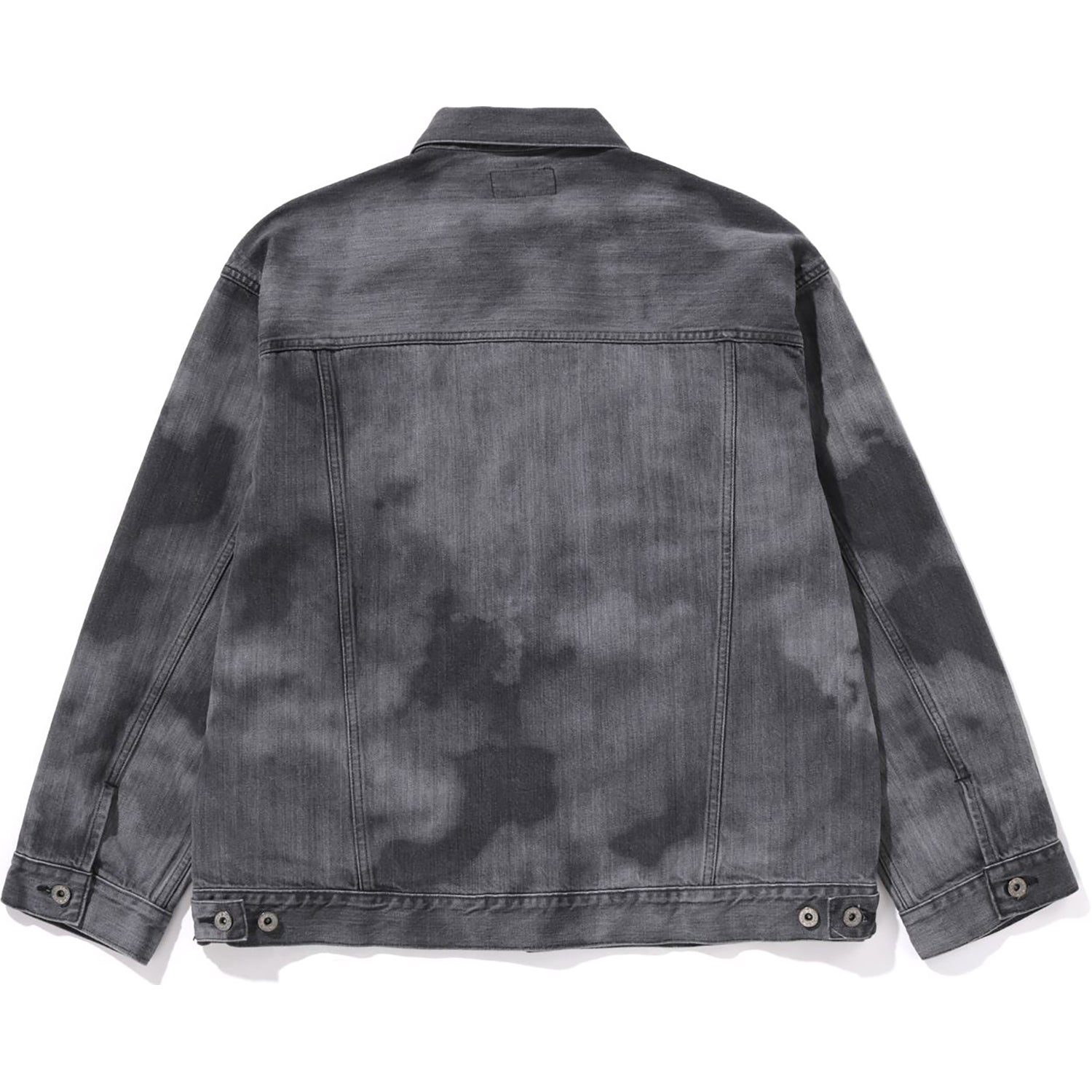 HIGH TONE BLEACH DENIM JACKET MENS – Image 2