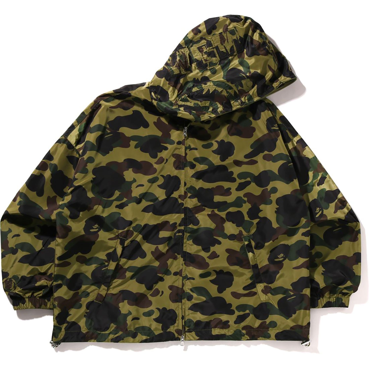 1ST CAMO JACQUARD SHARK FULL ZIP JACKET MENS – Image 1