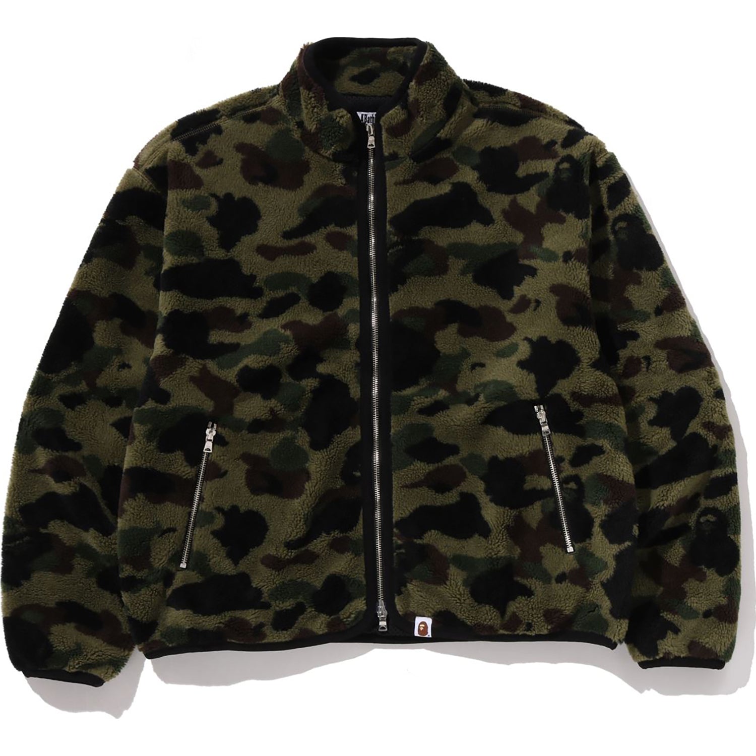 1ST CAMO FLEECE JACKET MENS – Image 1