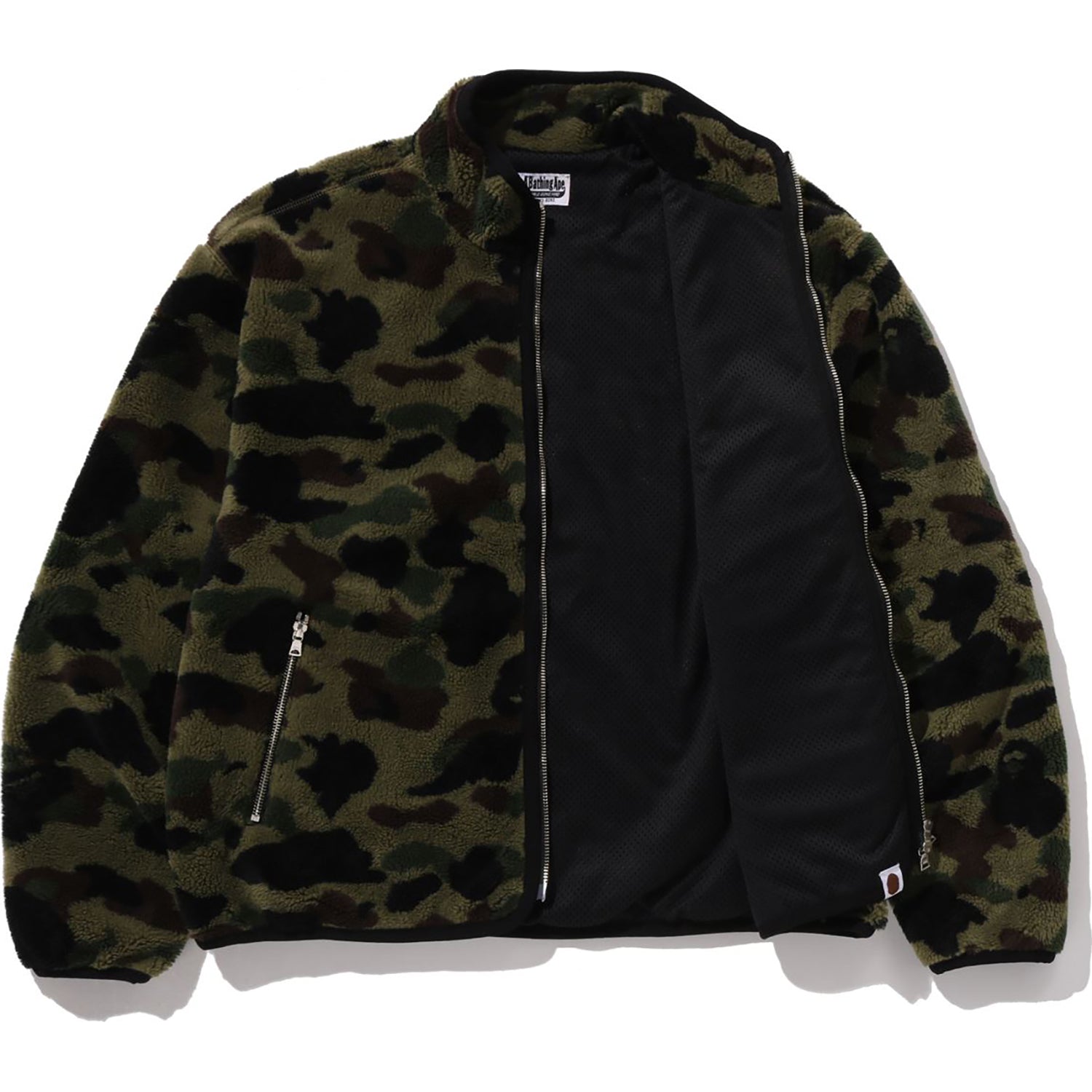 1ST CAMO FLEECE JACKET MENS – Image 2
