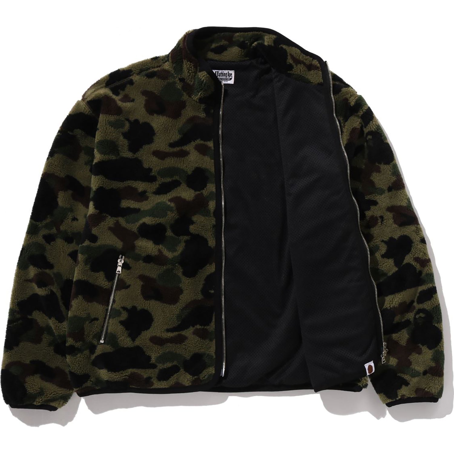 1ST CAMO FLEECE JACKET LADIES – Image 2