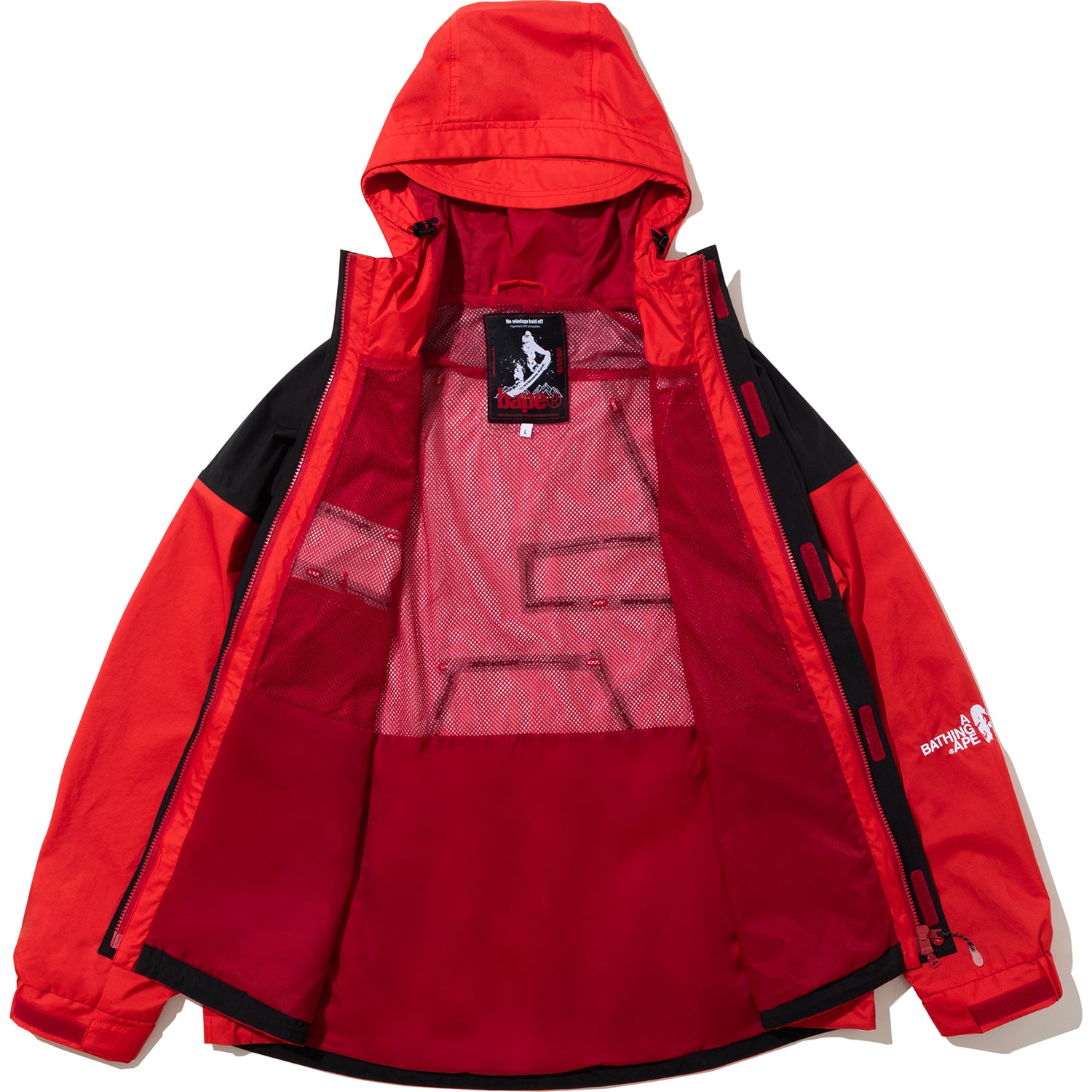 BAPE BY KAZUKI KURAISHI SNOWBOARD 2-LAYER JACKET MENS – Image 2