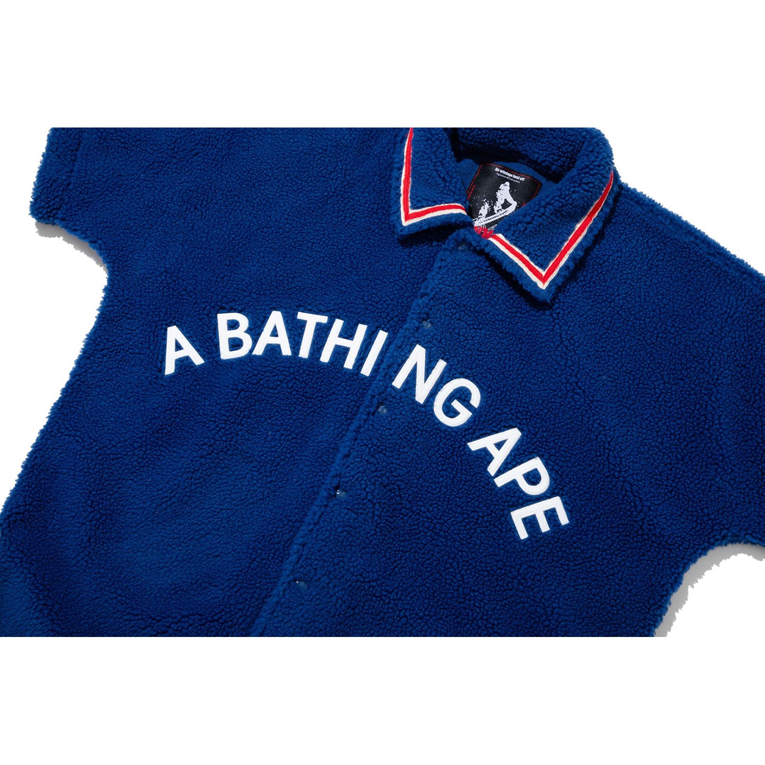 BAPE BY KAZUKI KURAISHI SHERPA DETACHABLE COACH JACKET MENS – Image 3