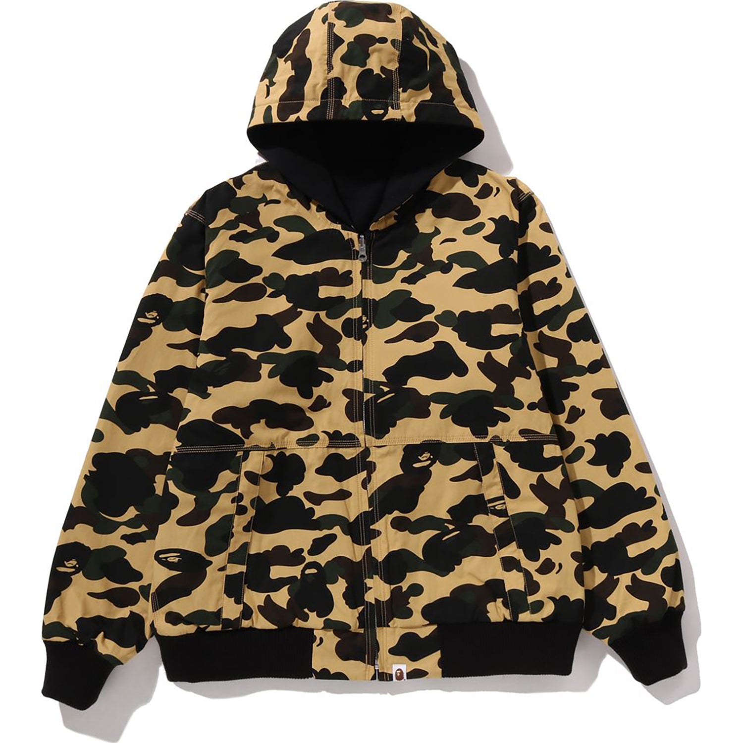 1ST CAMO REVERSIBLE ZIP HOODIE JACKET MENS – Image 1