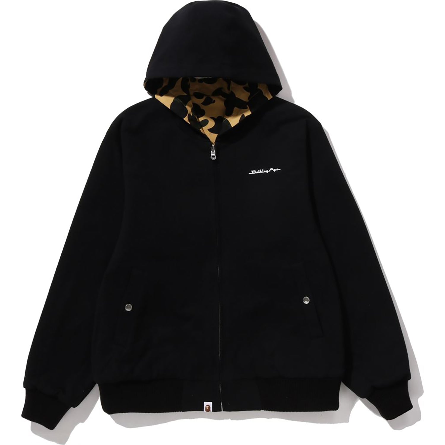 1ST CAMO REVERSIBLE ZIP HOODIE JACKET MENS – Image 4