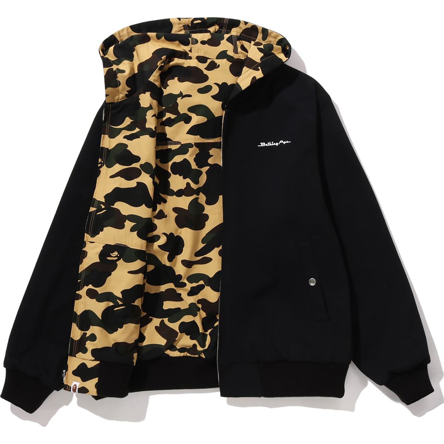 1ST CAMO REVERSIBLE ZIP HOODIE JACKET MENS – Image 6