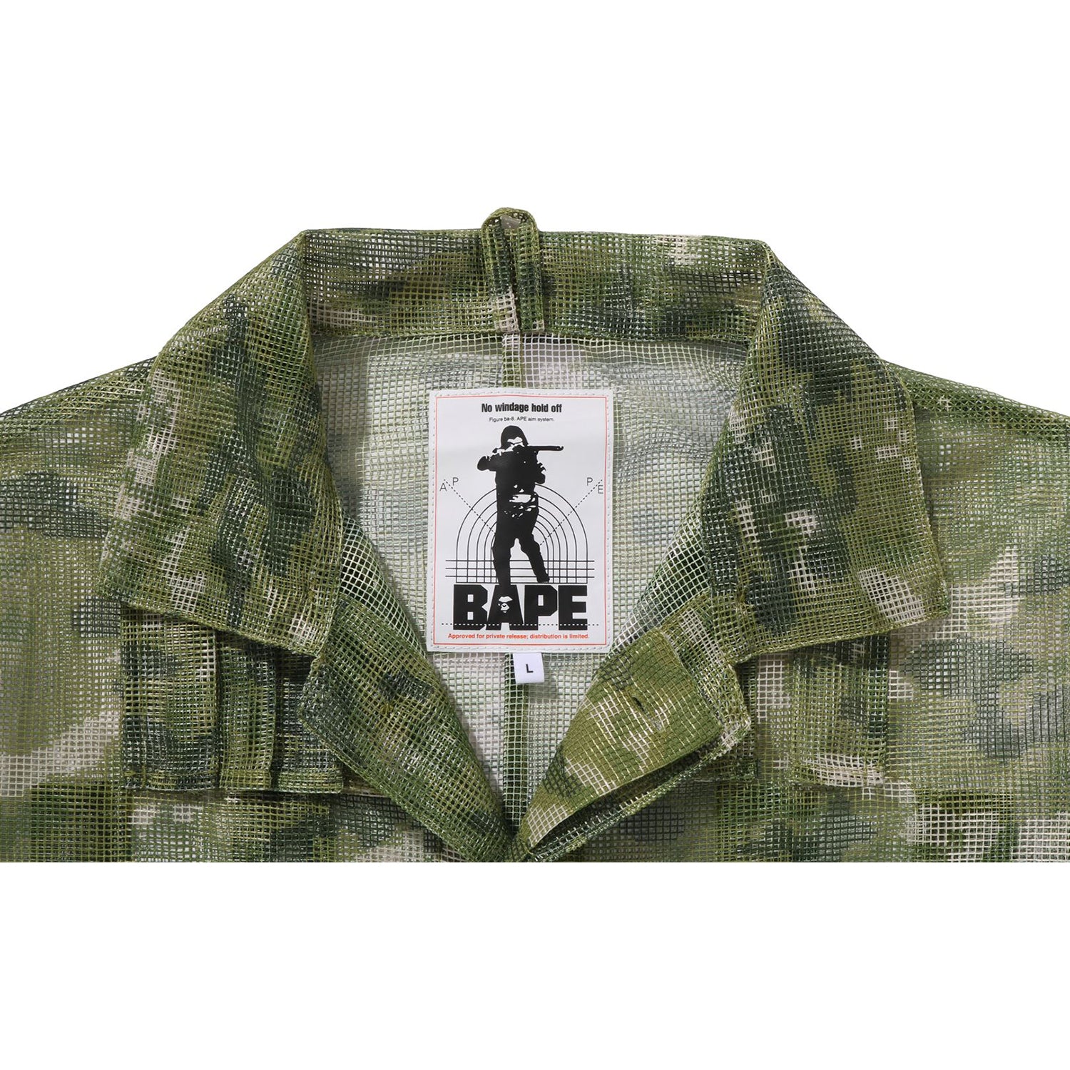 MULTI PIXEL CAMO MASK HOODED SHIRT JACKET MENS – Image 4