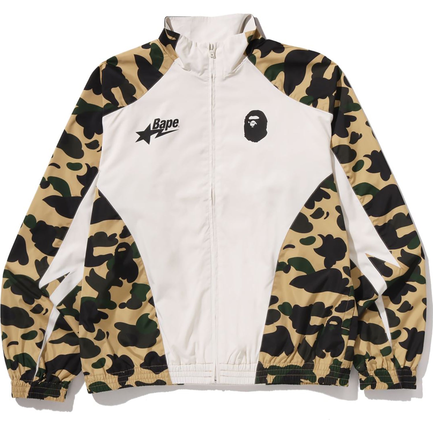 1ST CAMO STAND COLLAR TRACK JACKET MENS – Image 1
