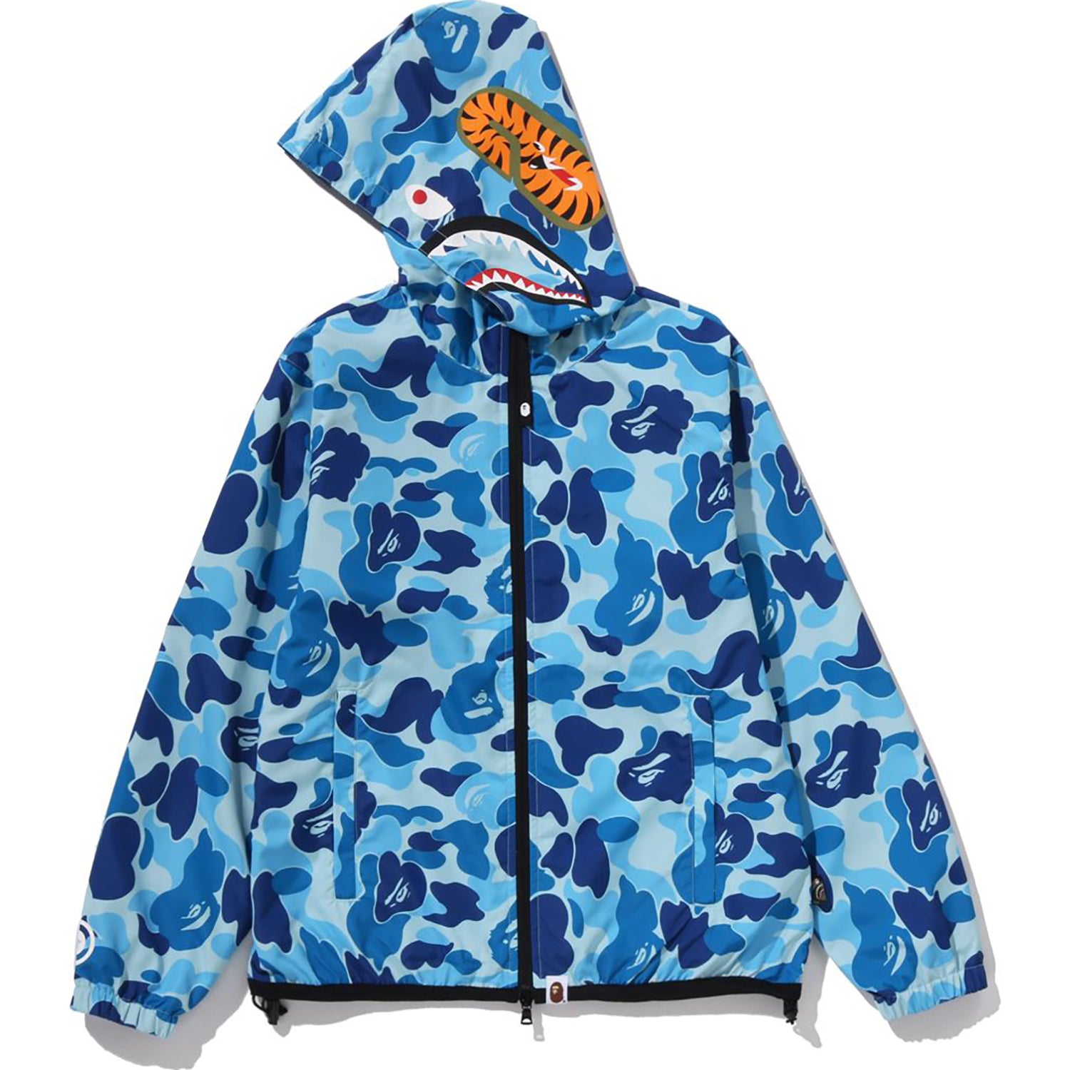 ABC CAMO SHARK HOODIE JACKET LADIES – Image 2