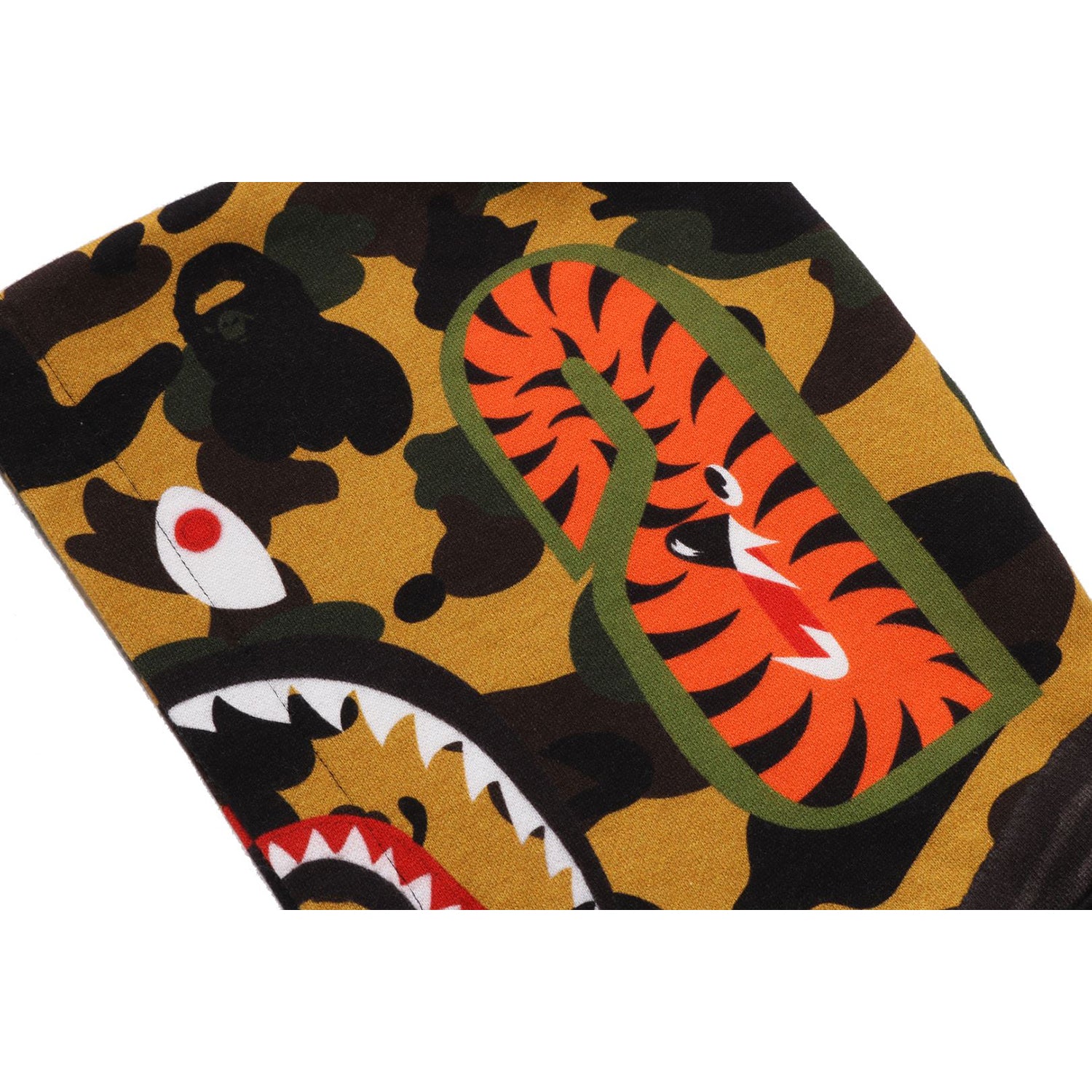 1ST CAMO SHARK HOODIE PRINT SWEAT VARSITY JACKET KIDS – Image 5
