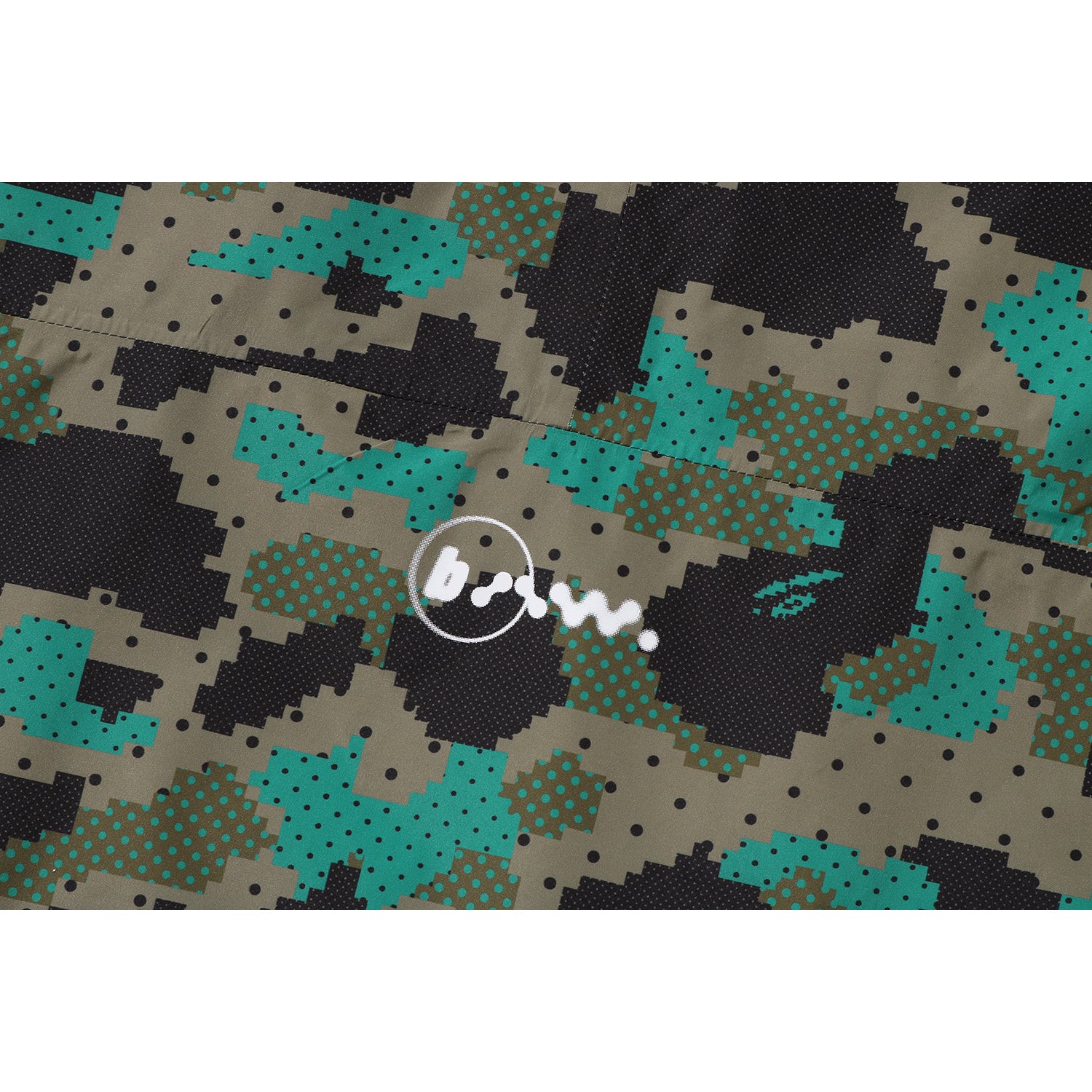 BAPE BY KAZUKI KURAISHI CAMO SHARK PACKABLE SNOWBOARD JACKET MENS – Image 5