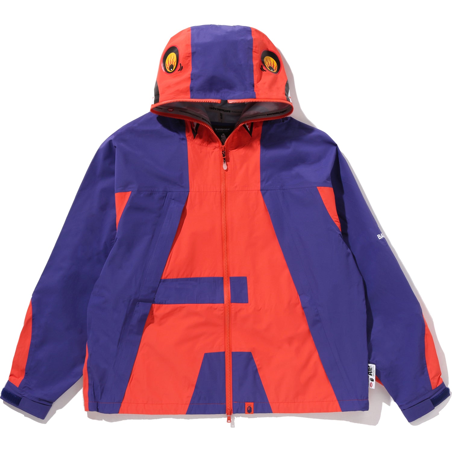 BAPE BY KAZUKI KURAISHI SHARK ZIP PACKABLE SNOWBOARD JACKET MENS – Image 1