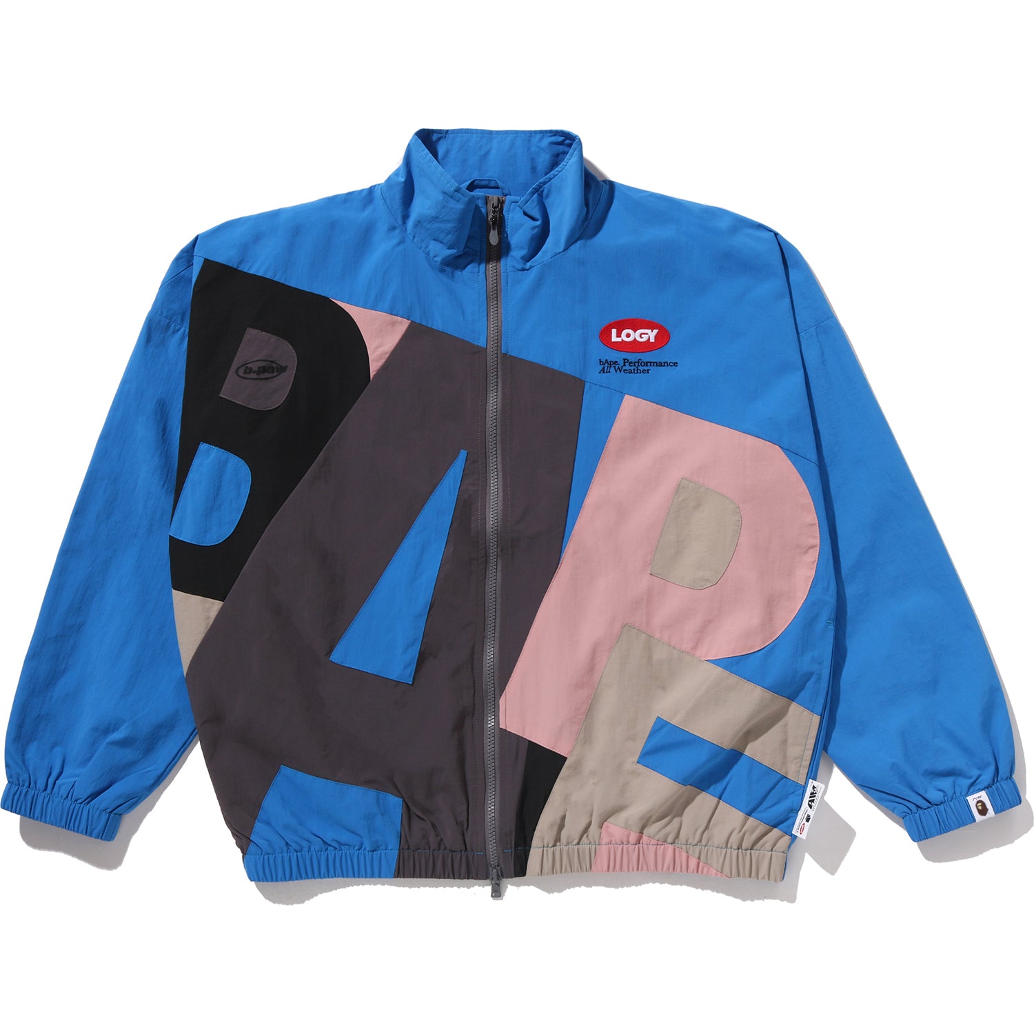 BAPE BY KAZUKI KURAISHI STAND COLLAR TRACK JACKET MENS – Image 1