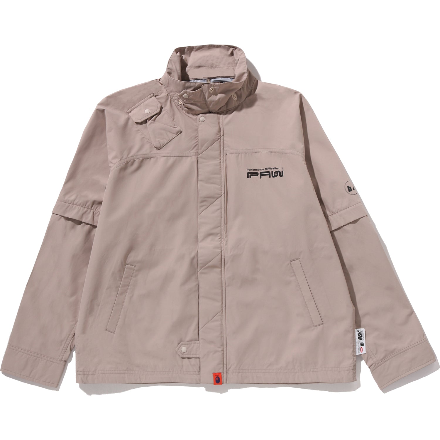 BAPE BY KAZUKI KURAISHI DETACHABLE HOODED 3-LAYER RAIN JACKET MENS – Image 2