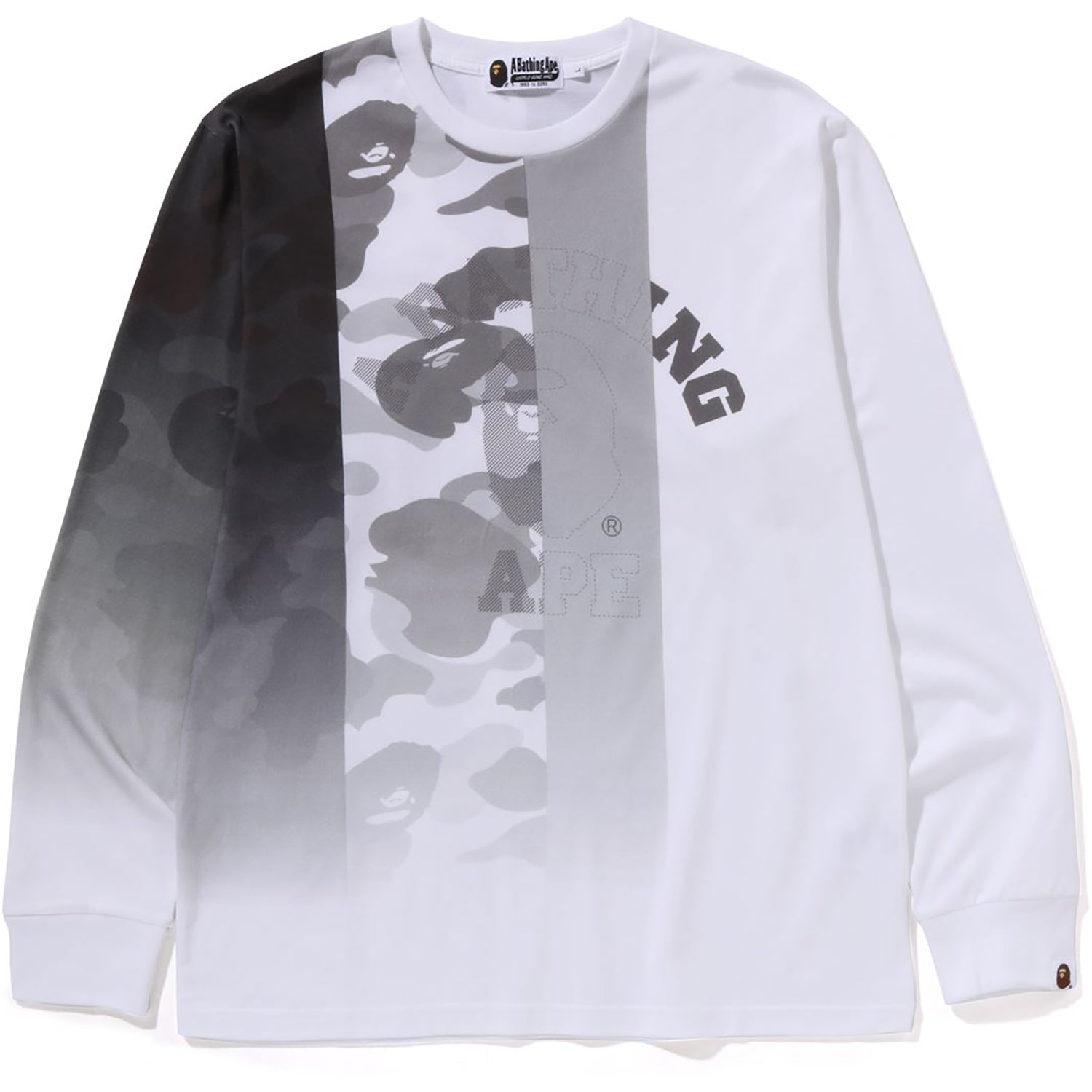 PATCH WORK PRINT LS TEE MENS – Image 1