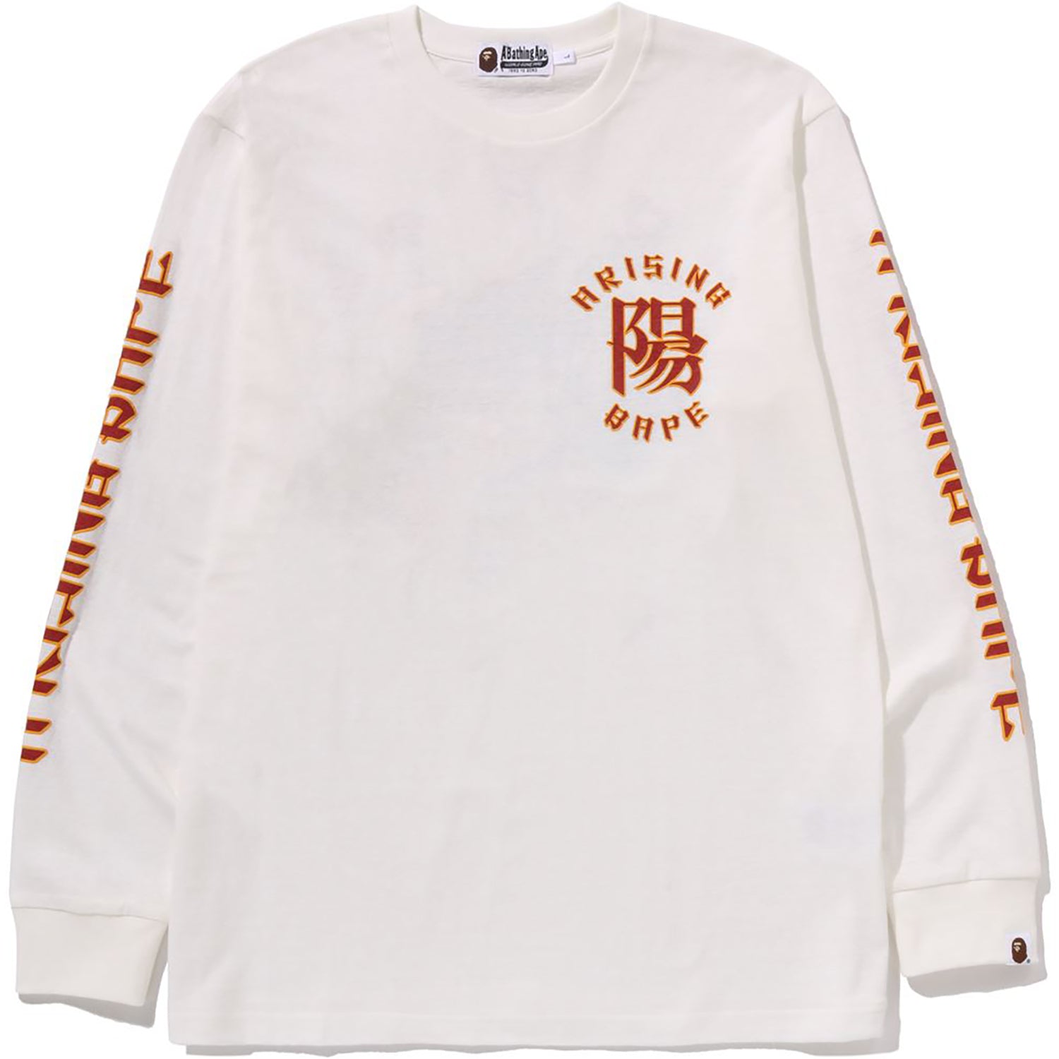 A RISING BAPE L/S TEE MENS – Image 2