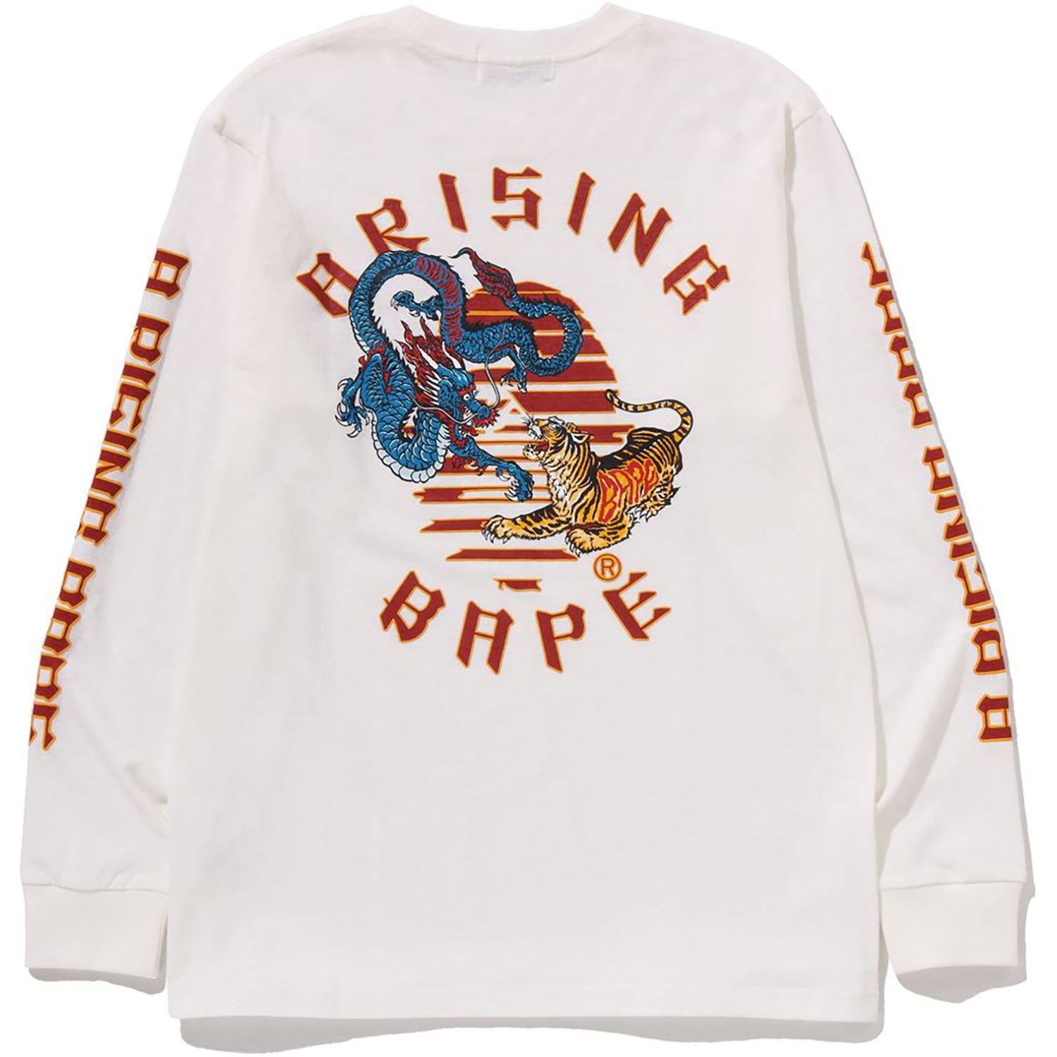 A RISING BAPE L/S TEE MENS – Image 1