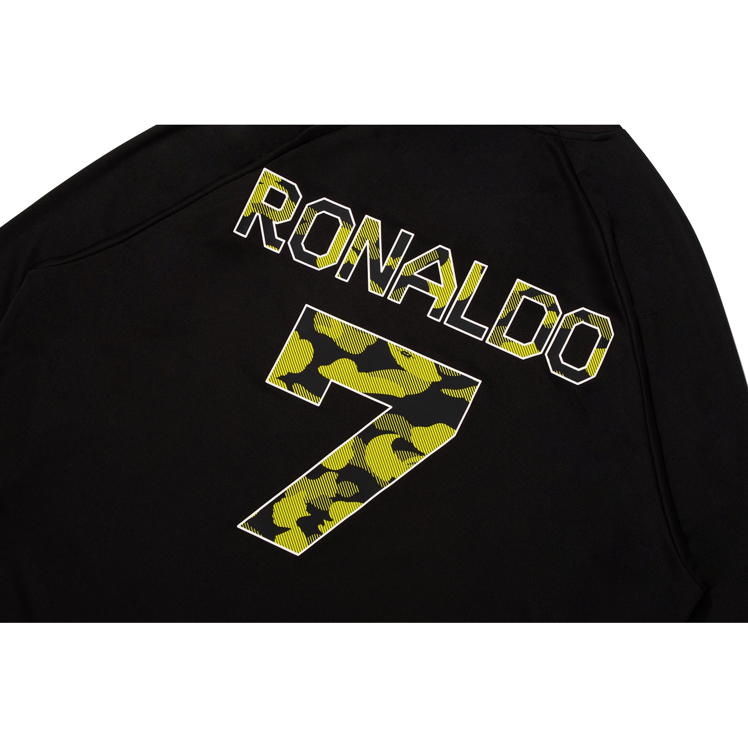 BAPE X CR7 LIFE MULTI LOGO POLY RELAXED FIT LS FOOTBALL JERSEY MENS – Image 4