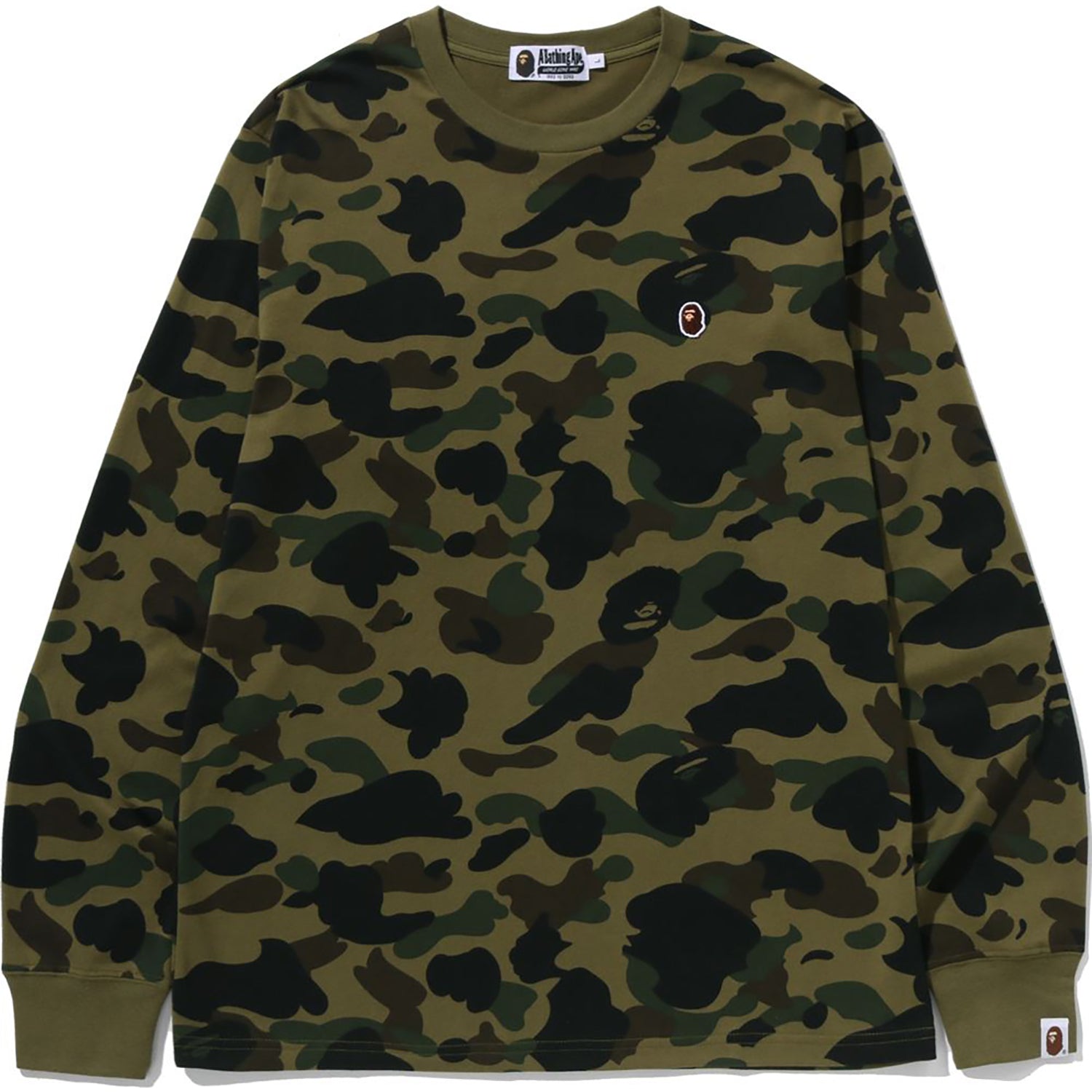 1ST CAMO ONE POINT LS TEE MENS – Image 1