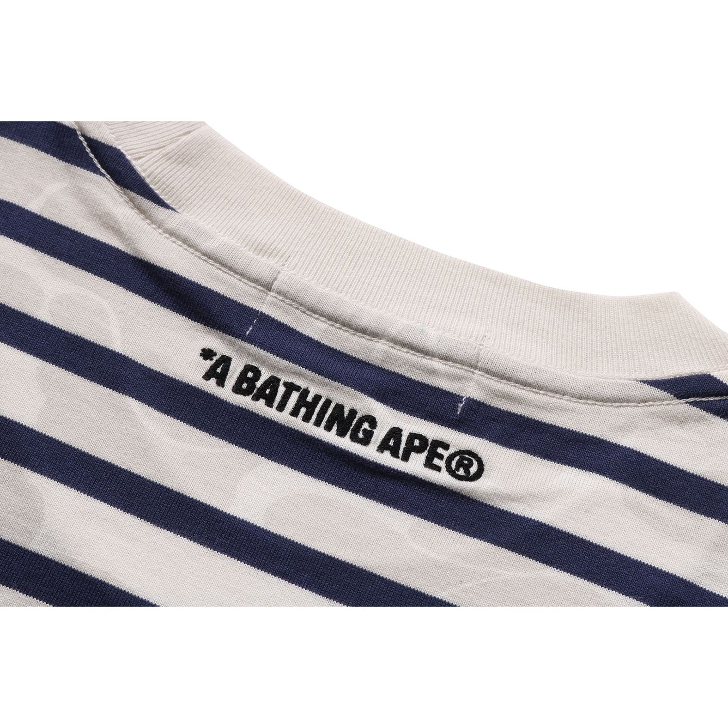 SOLID CAMO ONE POINT RELAXED FIT STRIPE LS TEE MENS – Image 4