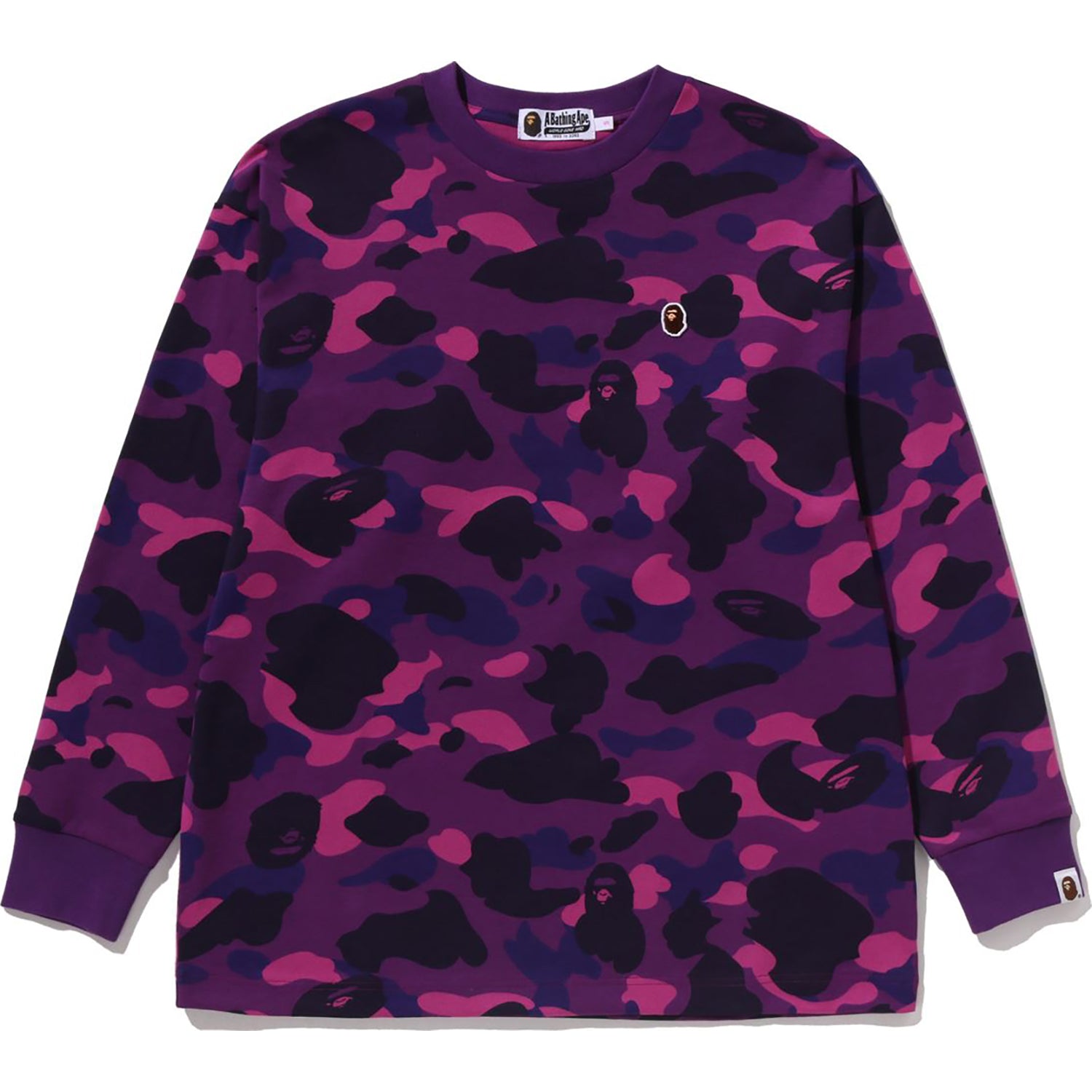 COLOR CAMO ONE POINT L/S TEE LADIES – Image 1