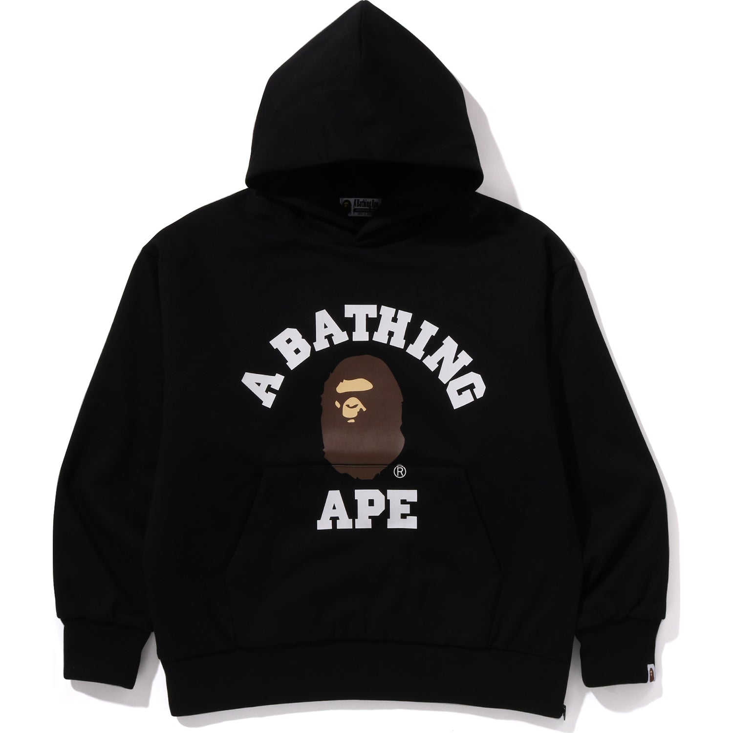 COLLEGE PUFFY RELAXED FIT PULLOVER HOODIE MENS – Image 1