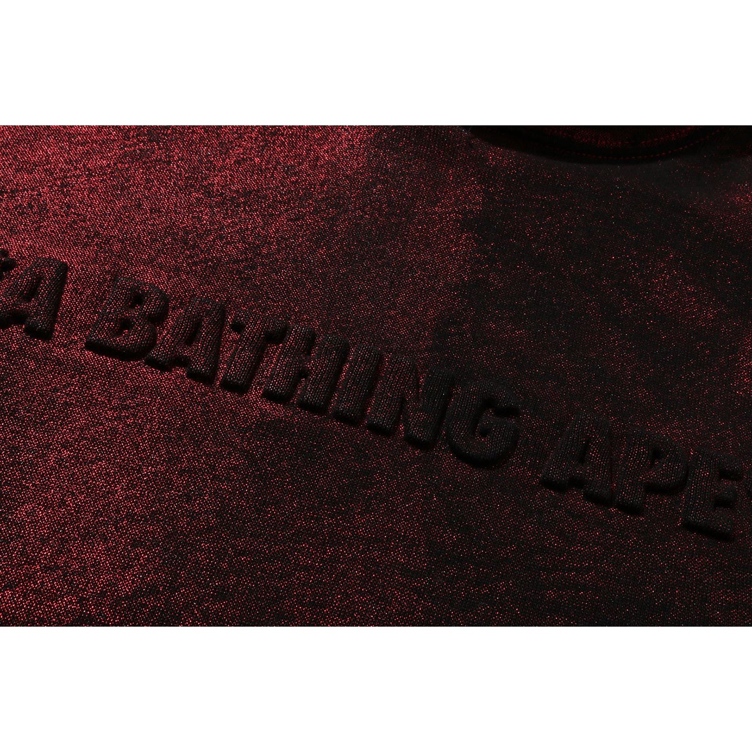 COATED EMBOSS LOGO RELAXED FIT PULLOVER HOODIE MENS – Image 3