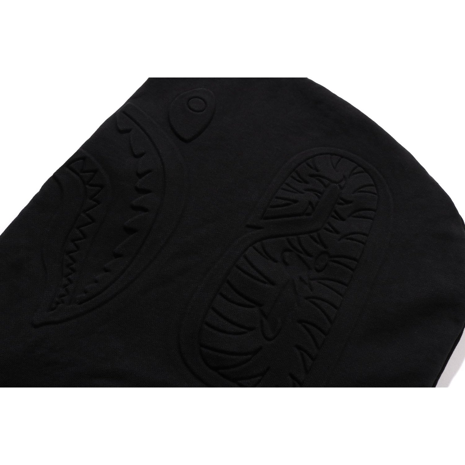 PADDED SHARK CROPPED FIT PULLOVER HOODIE MENS – Image 5