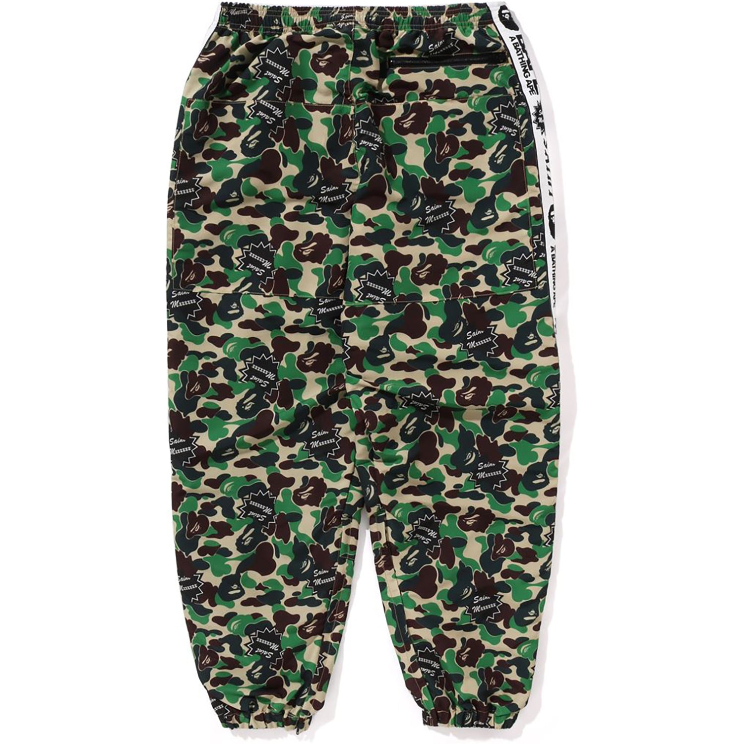 BAPE X SAINT MXXXXXX ABC CAMO TRACK PANTS MENS – Image 2