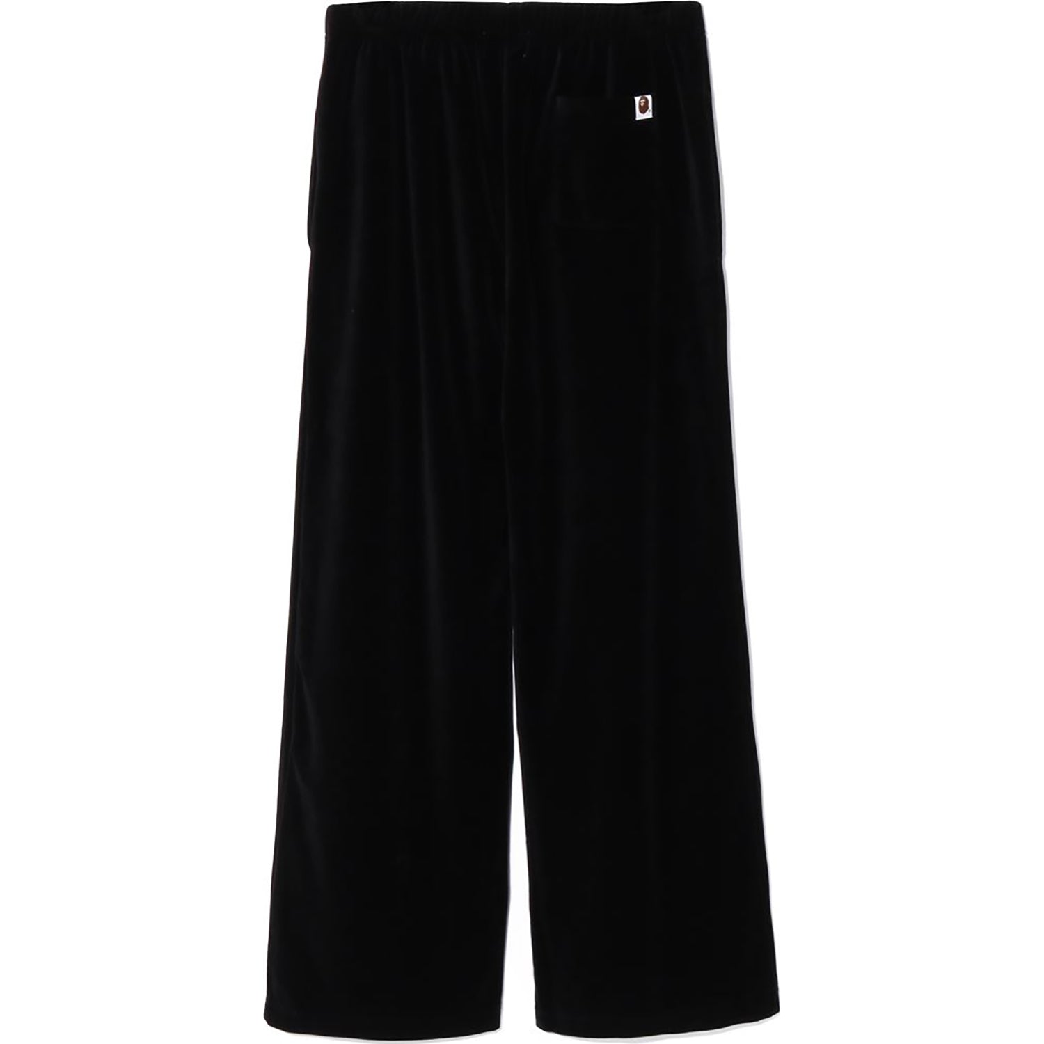 CRYSTAL STONE APE HEAD VELOUR WIDE PANTS LADIES – Image 2